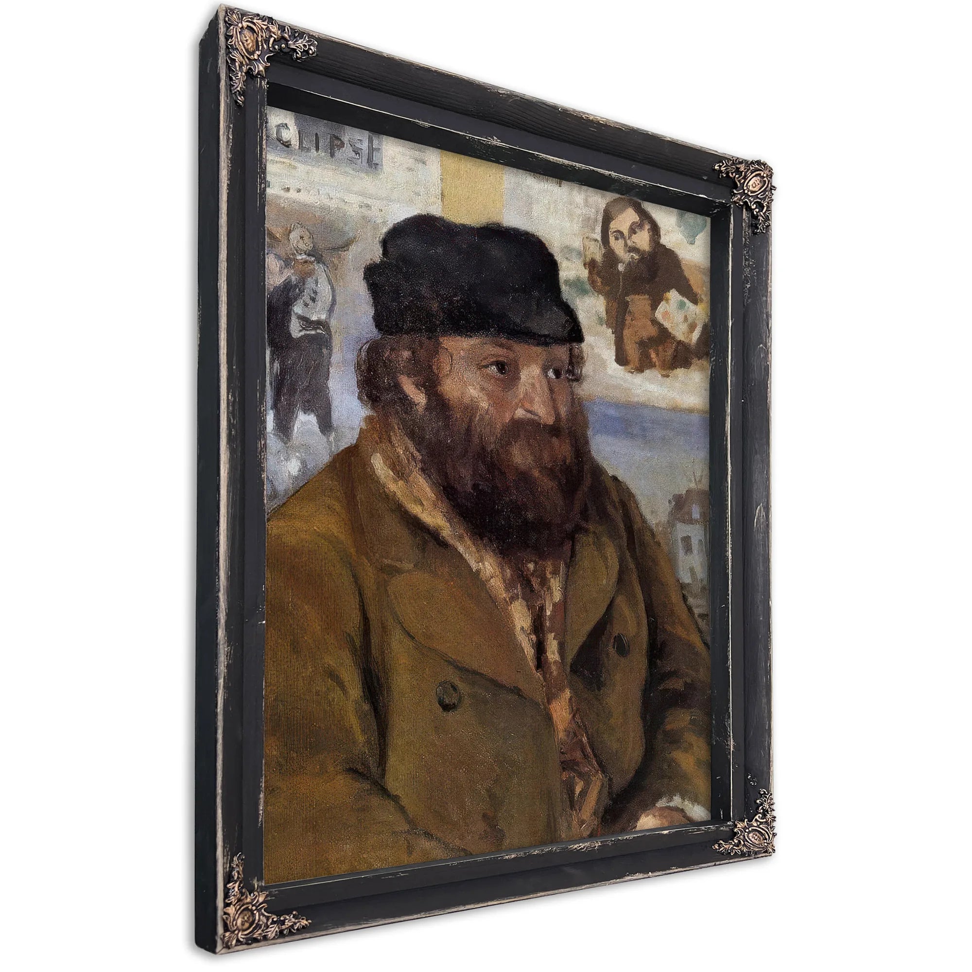 Paul Ce Zanne By Camille Pissarro Fine Art Print