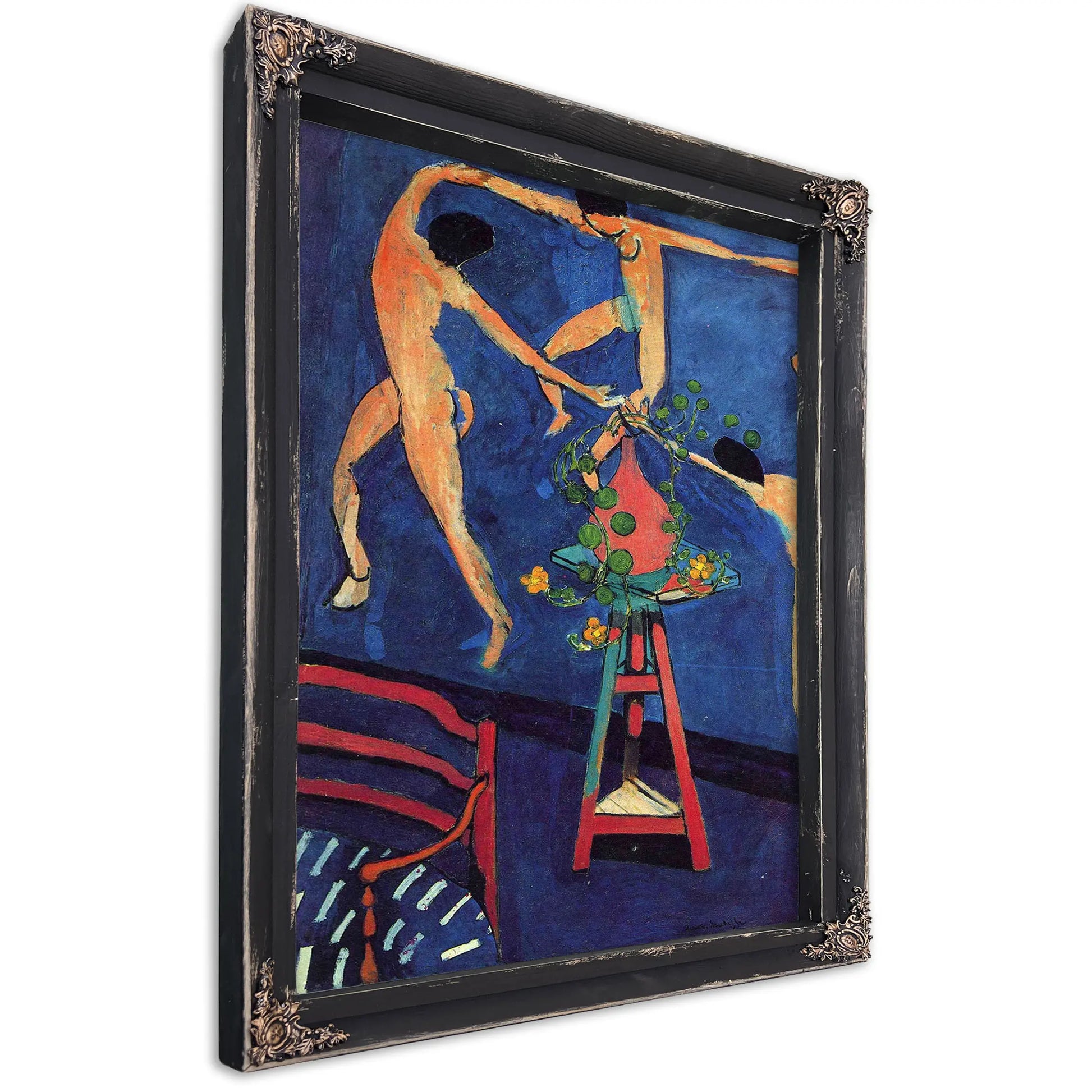Nasturtiums With The Painting Dance  by Henri Matisse