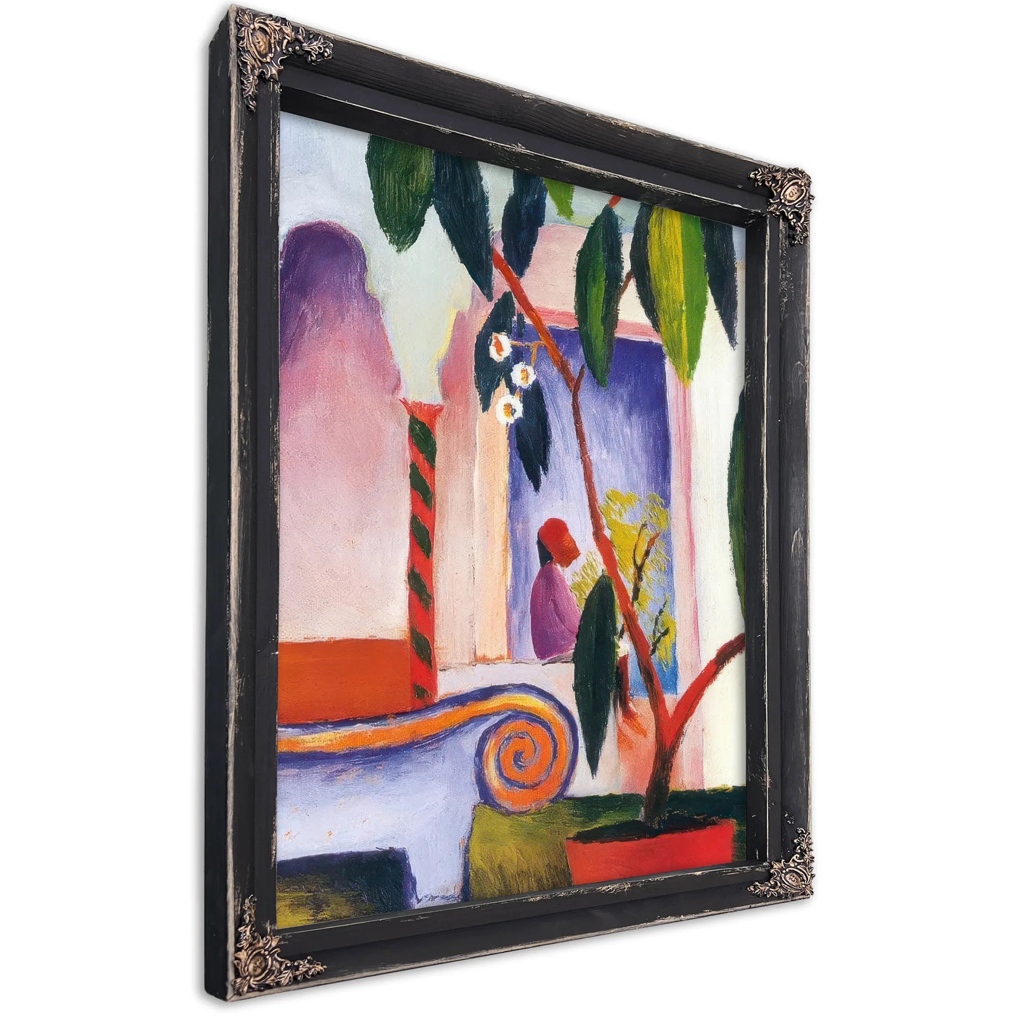 Arab Cafe By August Macke Fine Art Print