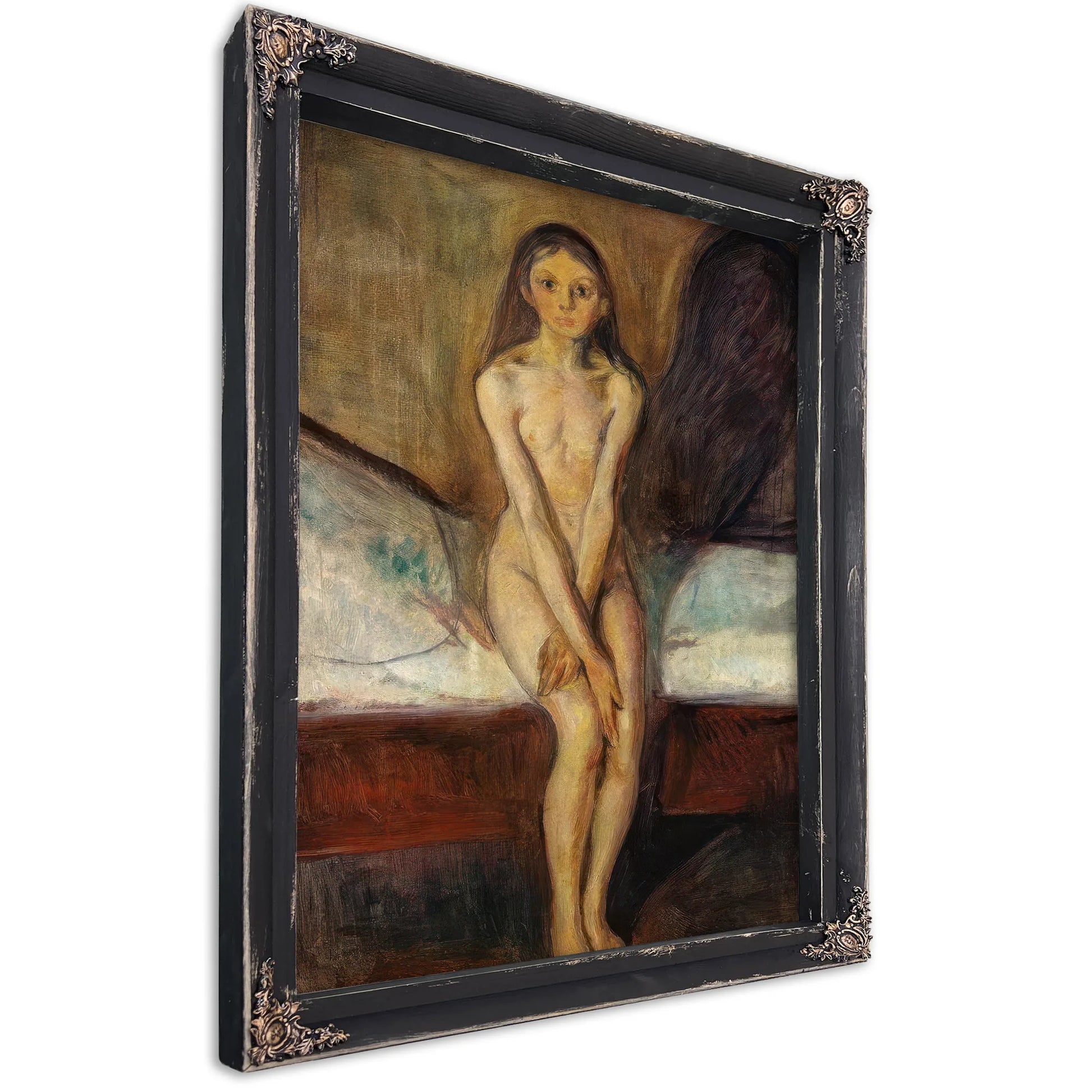 Puberty 1895 By Edvard Munch Fine Art Print