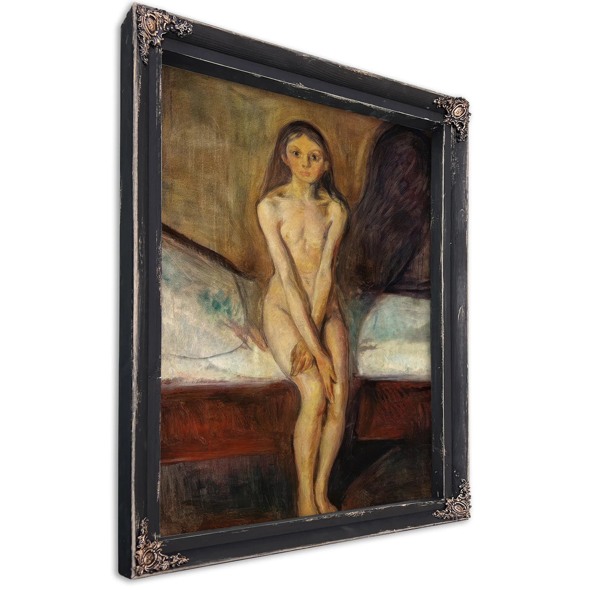 Puberty 1895 By Edvard Munch Fine Art Print