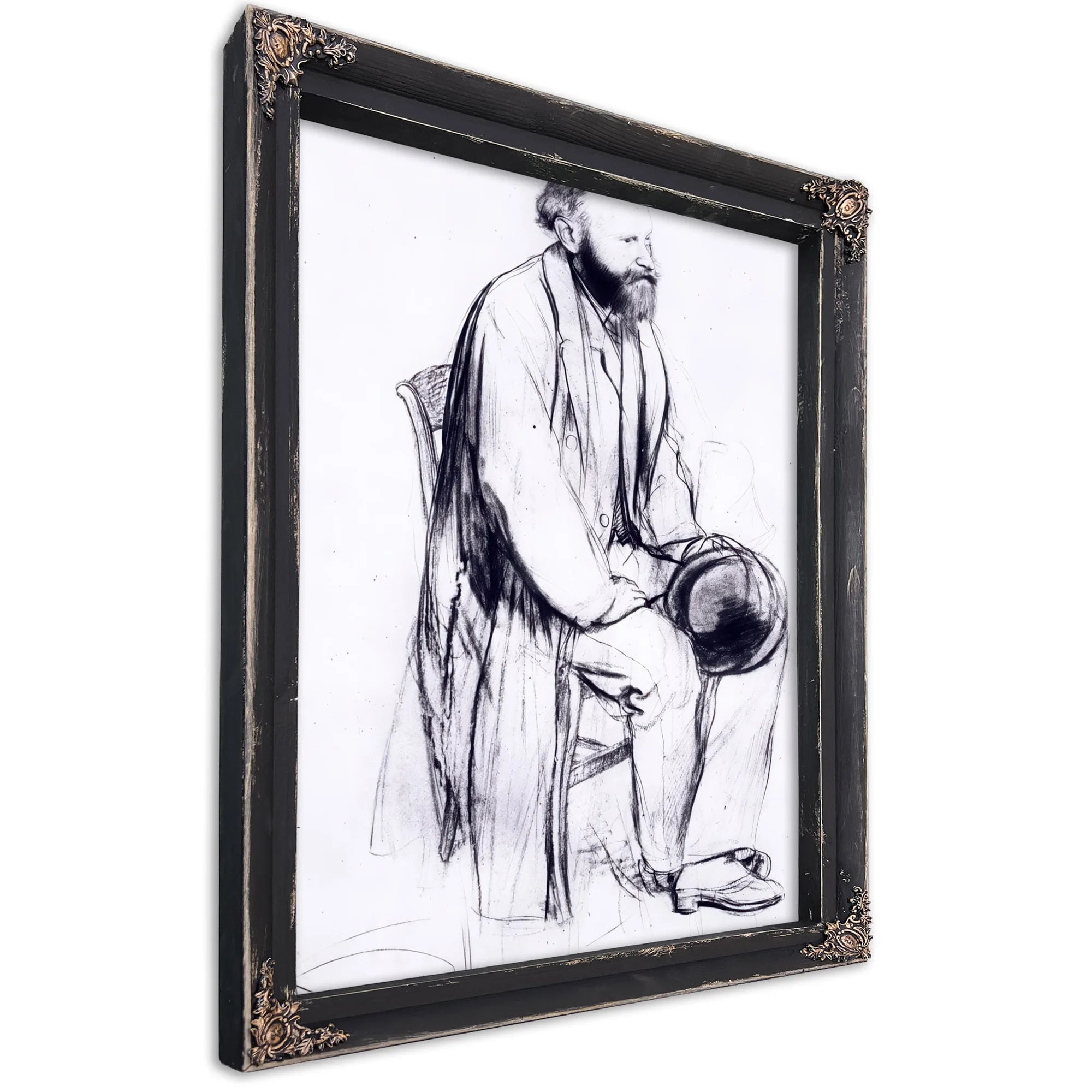 Study For A Portrait Of Manet By Edgar Degas Fine Art Print