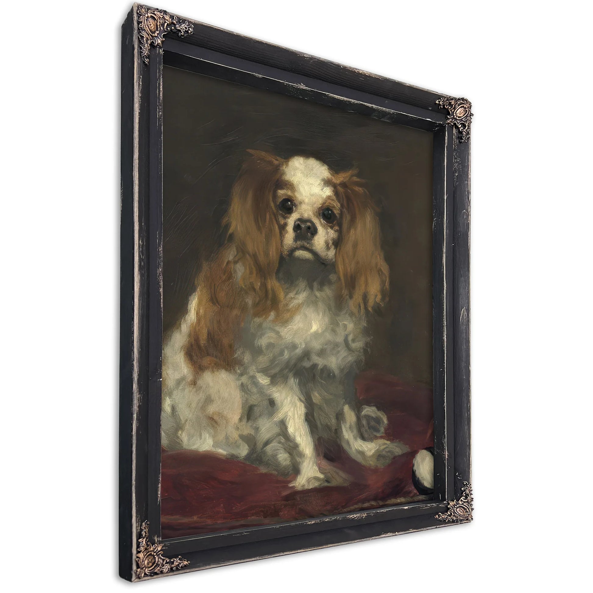 A King Charles Spaniel By Edouard Manet Fine Art Print