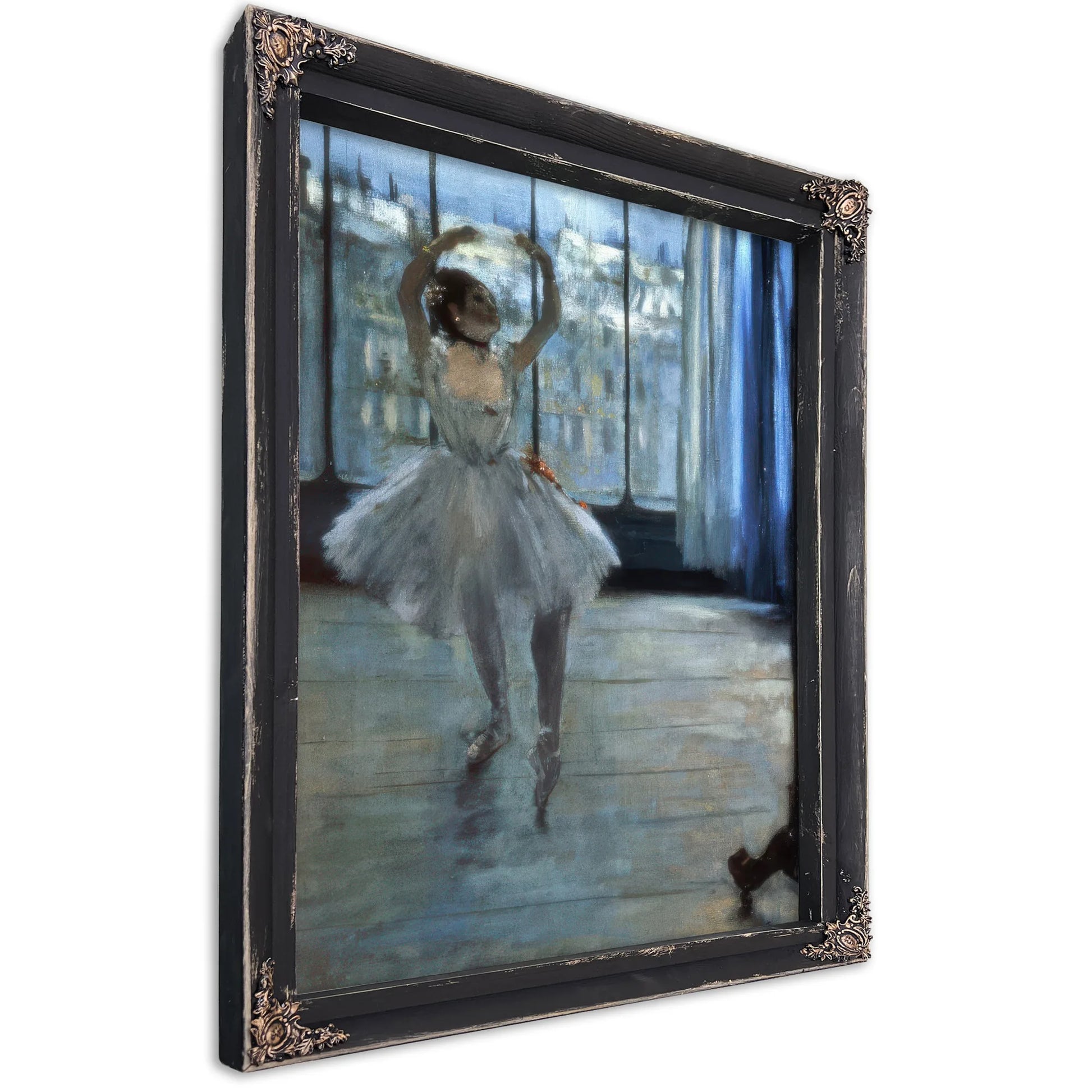 Dancer In Front Of A Window (Dancer At The Photographer's Studio) By Edgar Degas Fine Art Print