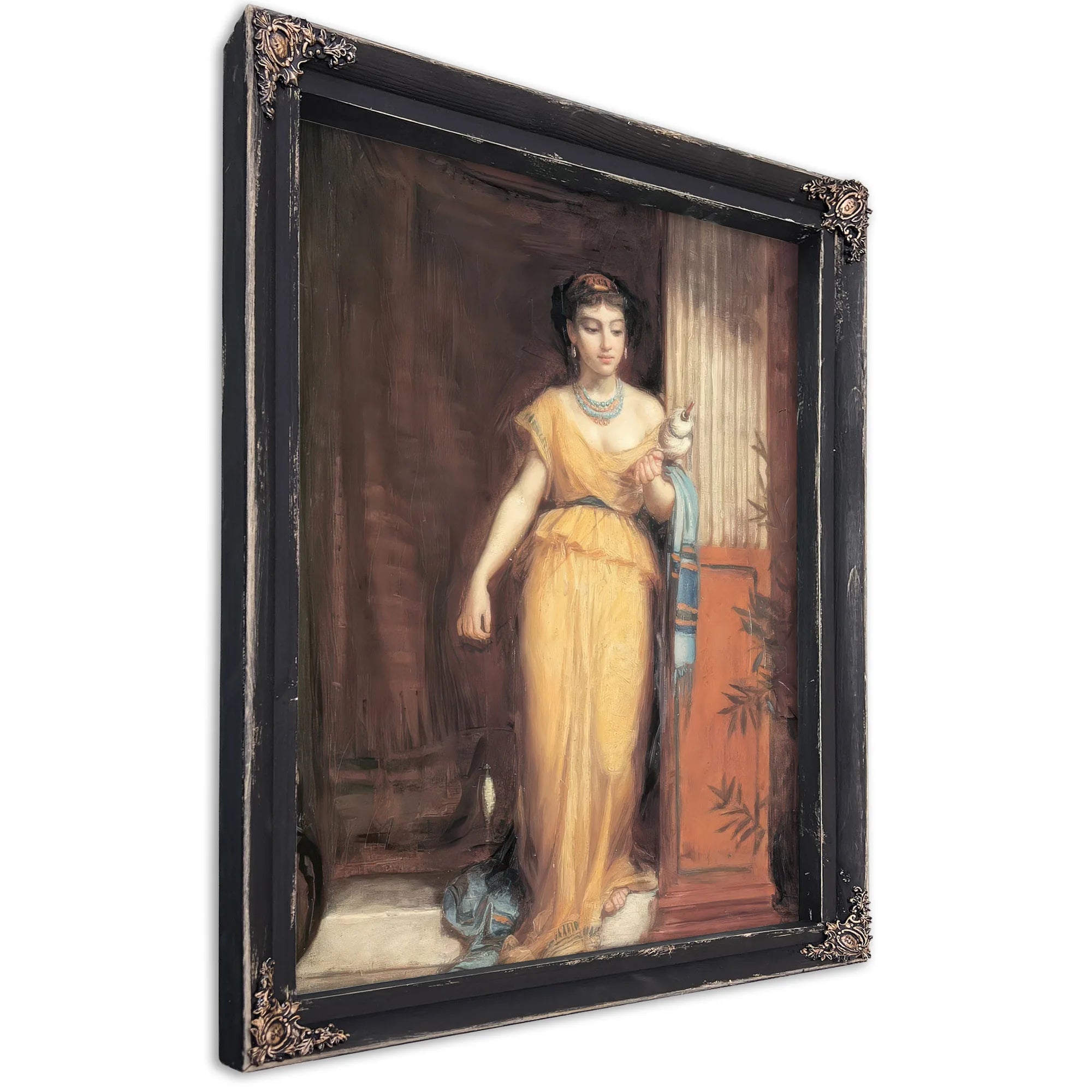 La Fileuse By John Waterhouse Fine Art Print