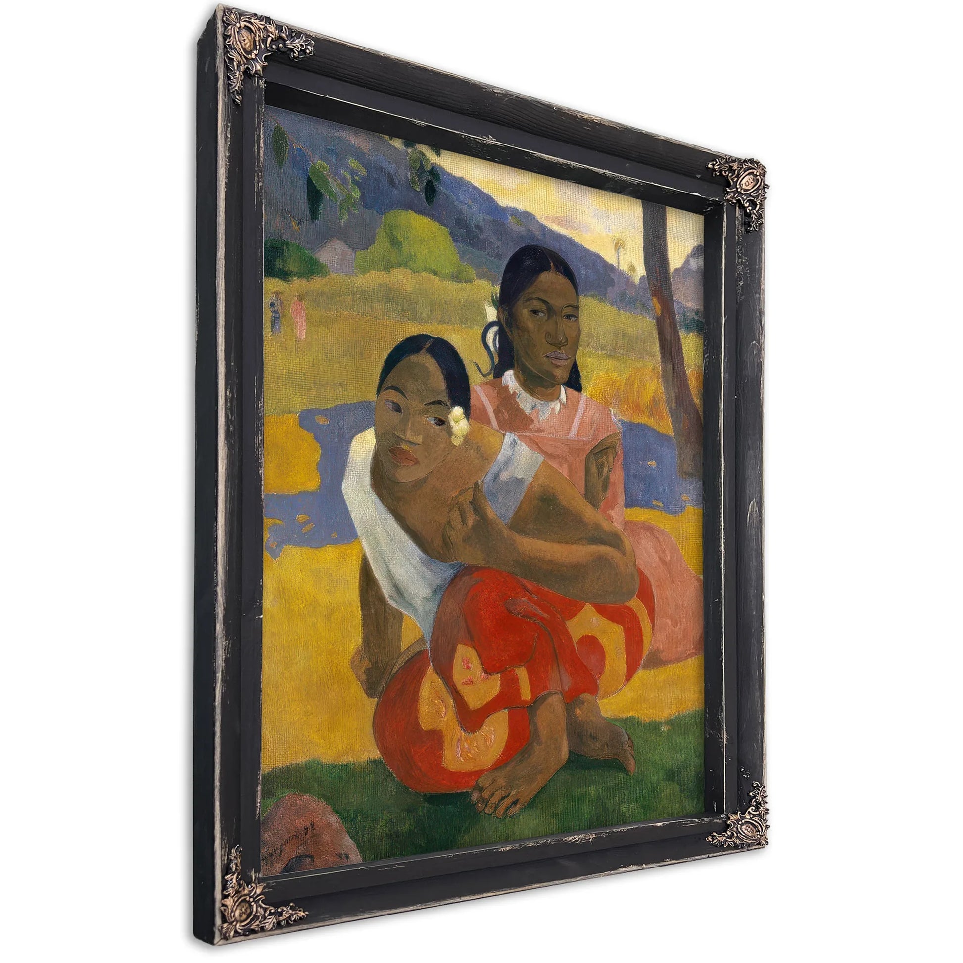 Paulgauguin Nafea Faa Ipoipo 1892 Oil On Canvas 101X77Cm By Paul Gauguin Fine Art Print