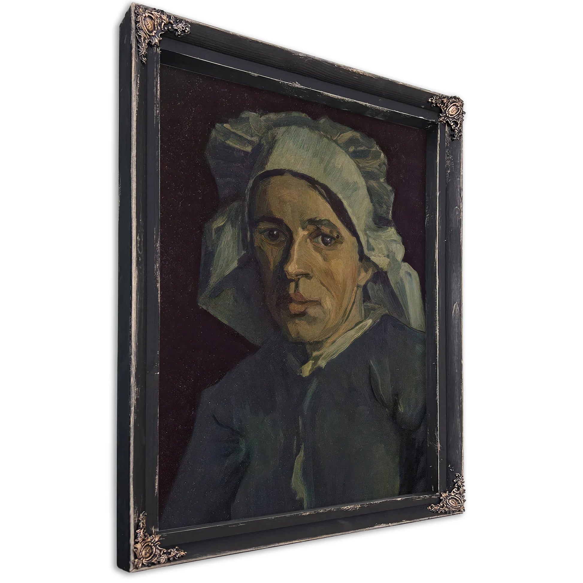 Head Of A Woman By Vincent Van Gogh Fine Art Print