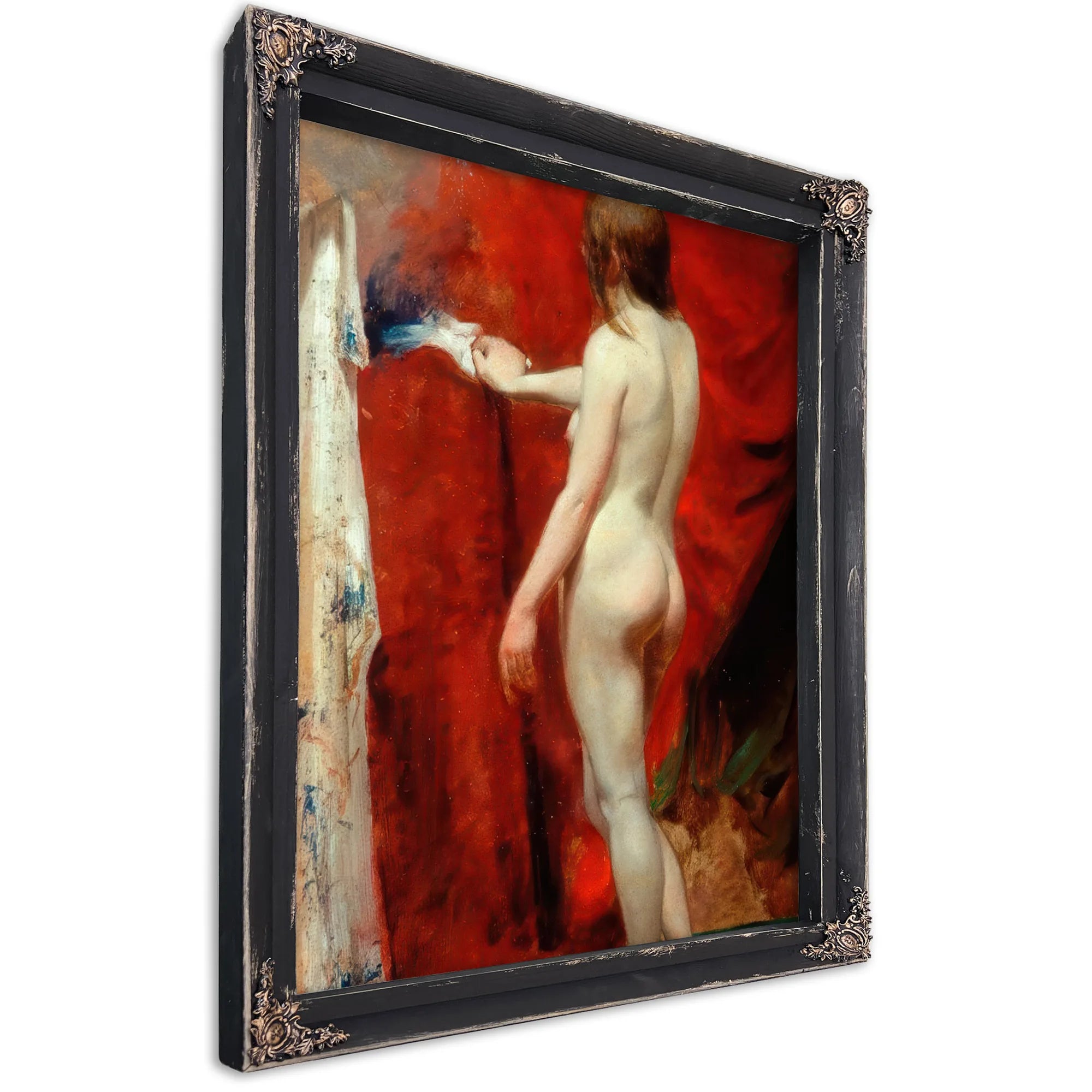 Back View Of A Woman By William Etty Fine Art Print