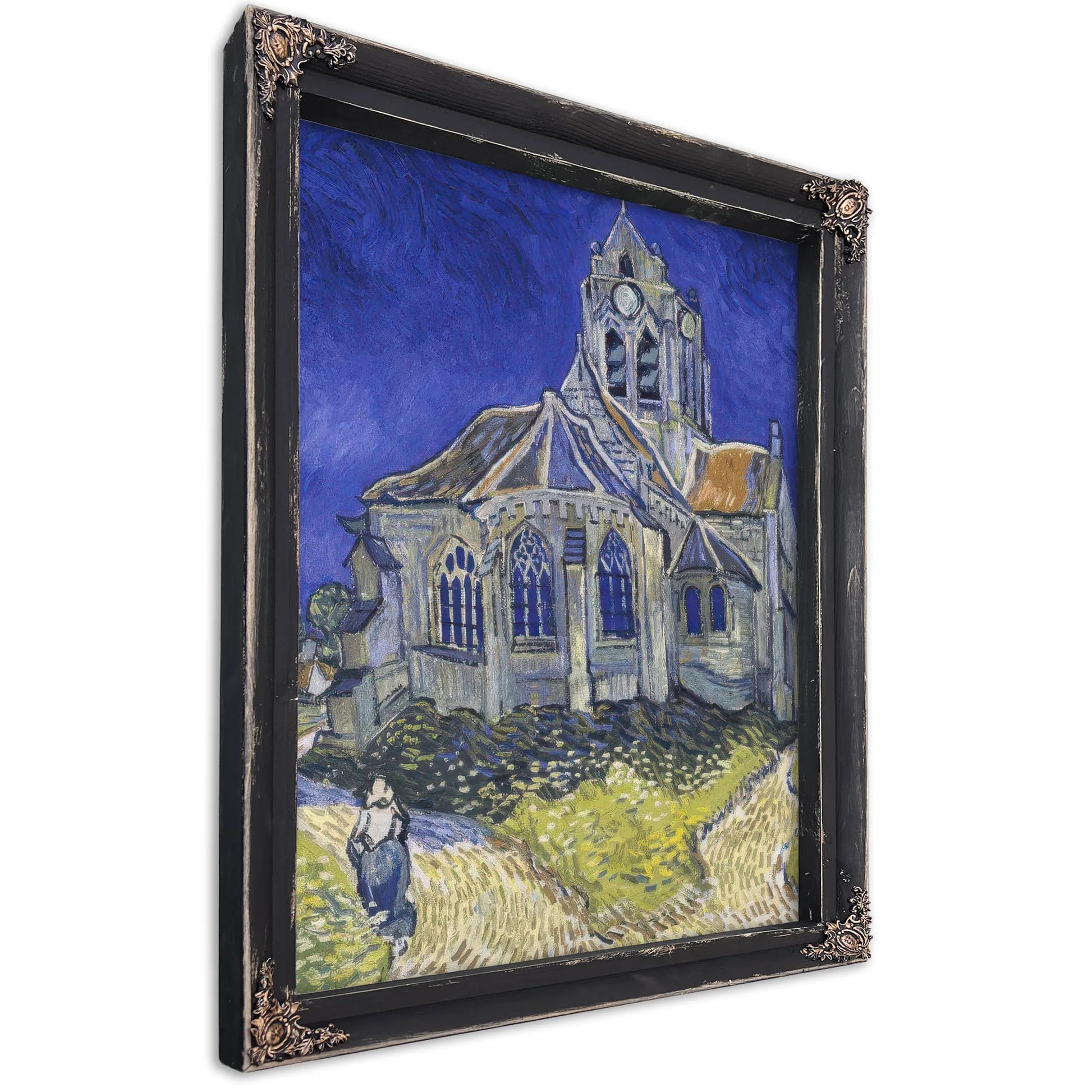 The Church In Auvers Sur Oise View From The Chevet By Vincent Van Gogh Fine Art Print
