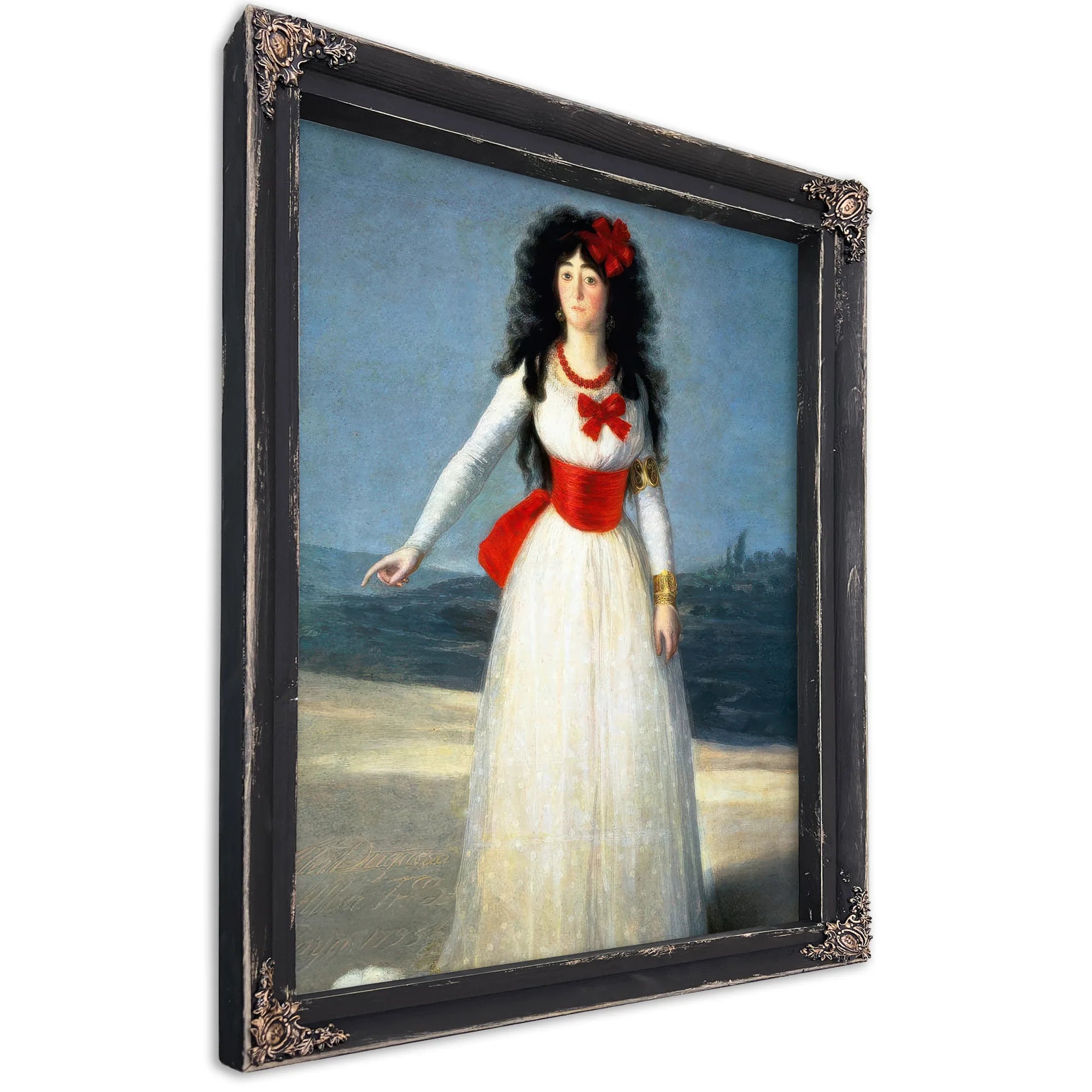 The Duchess Of Alba I By Francisco De Goya Fine Art Print