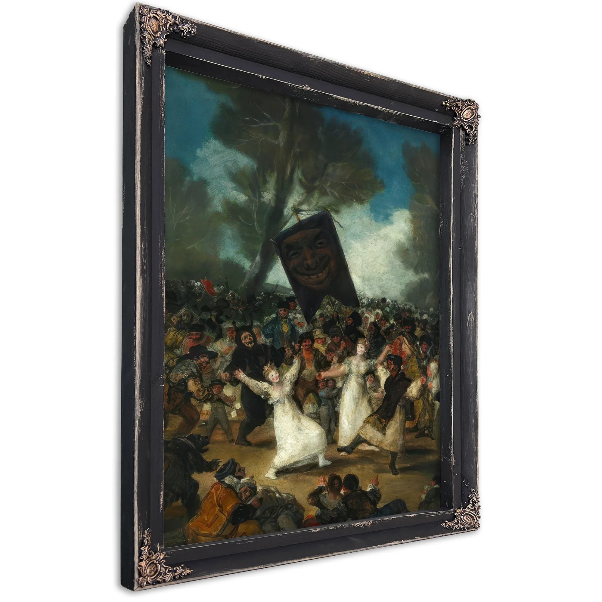 The Burial Of The Sardine By Francisco De Goya Fine Art Print