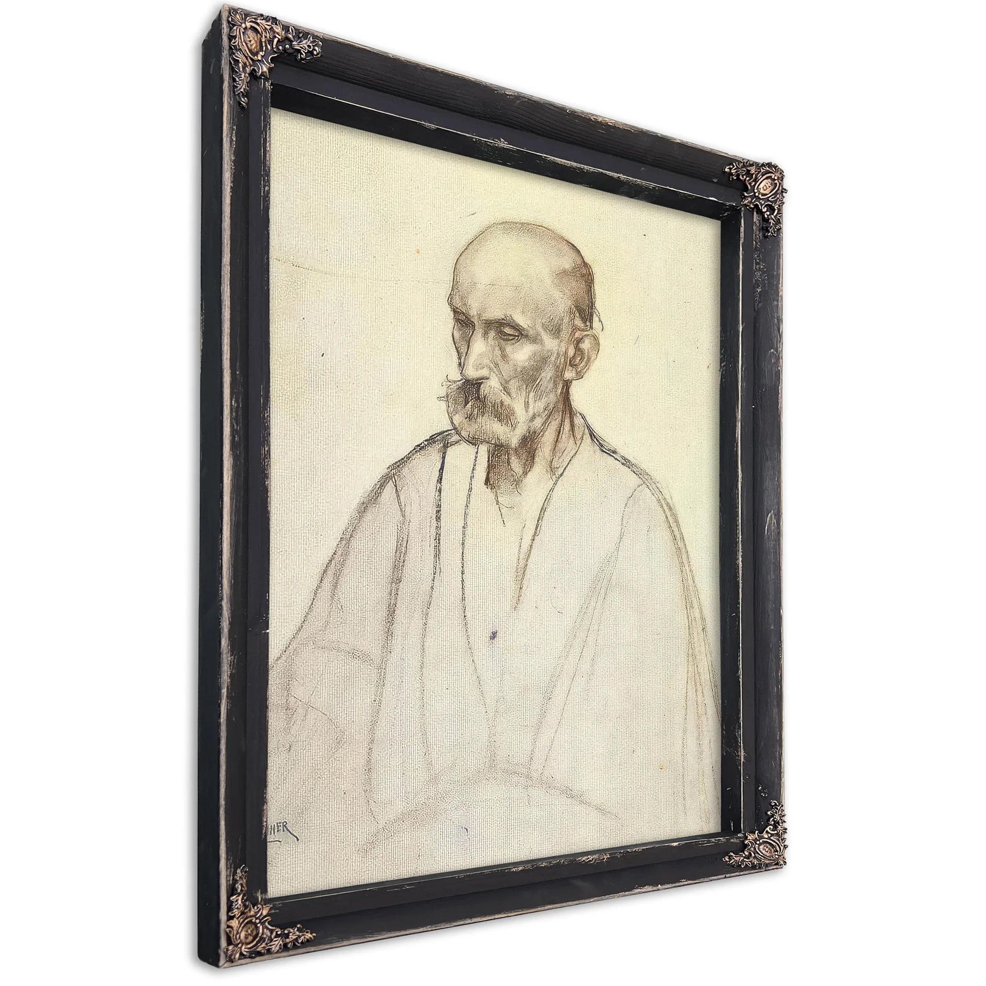 Study For The Disciple Peter By Henry Ossawa Tanner Fine Art Print
