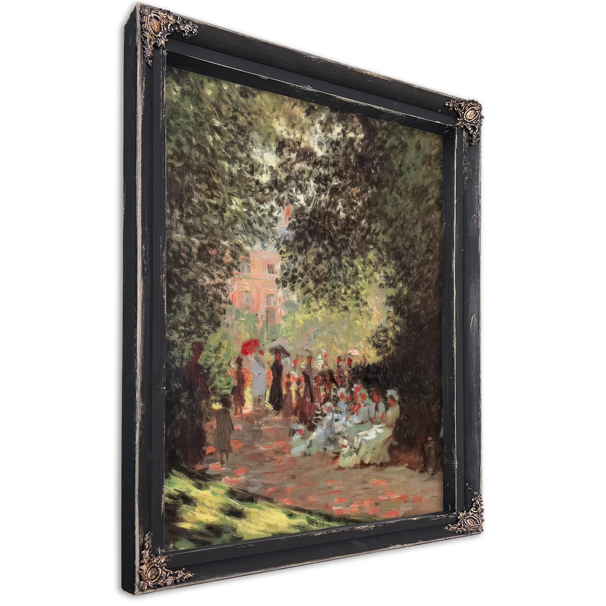 Monceau Park 1878 By Claude Monet Fine Art Print