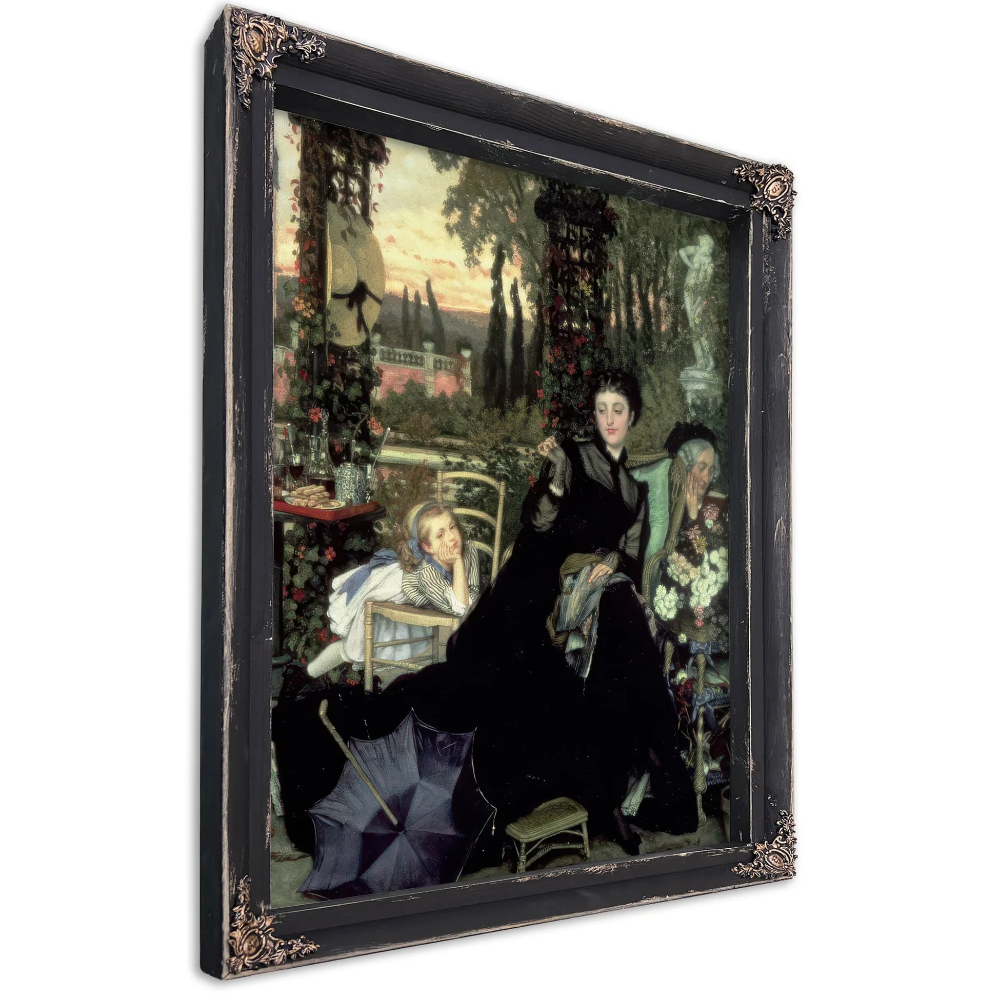 The Widow By James Tissot Fine Art Print