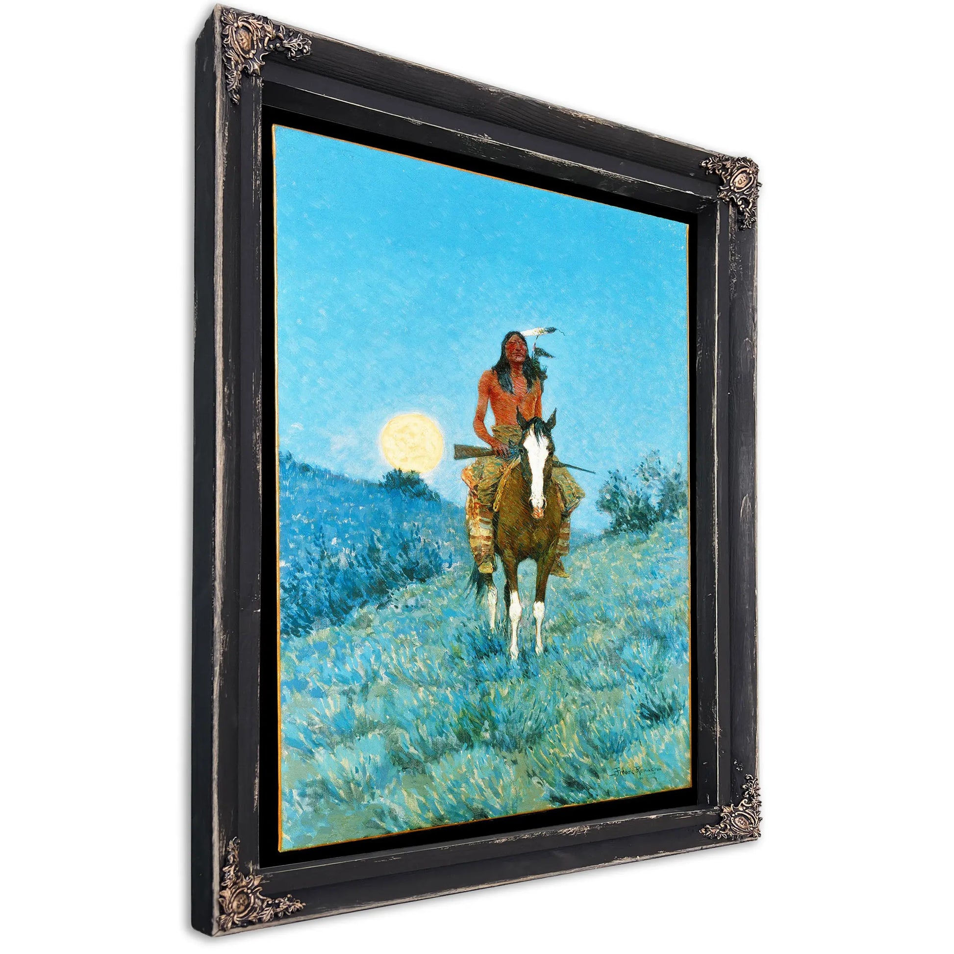Frederic Sackrider Remington The Outlier G by Frederic Remington
