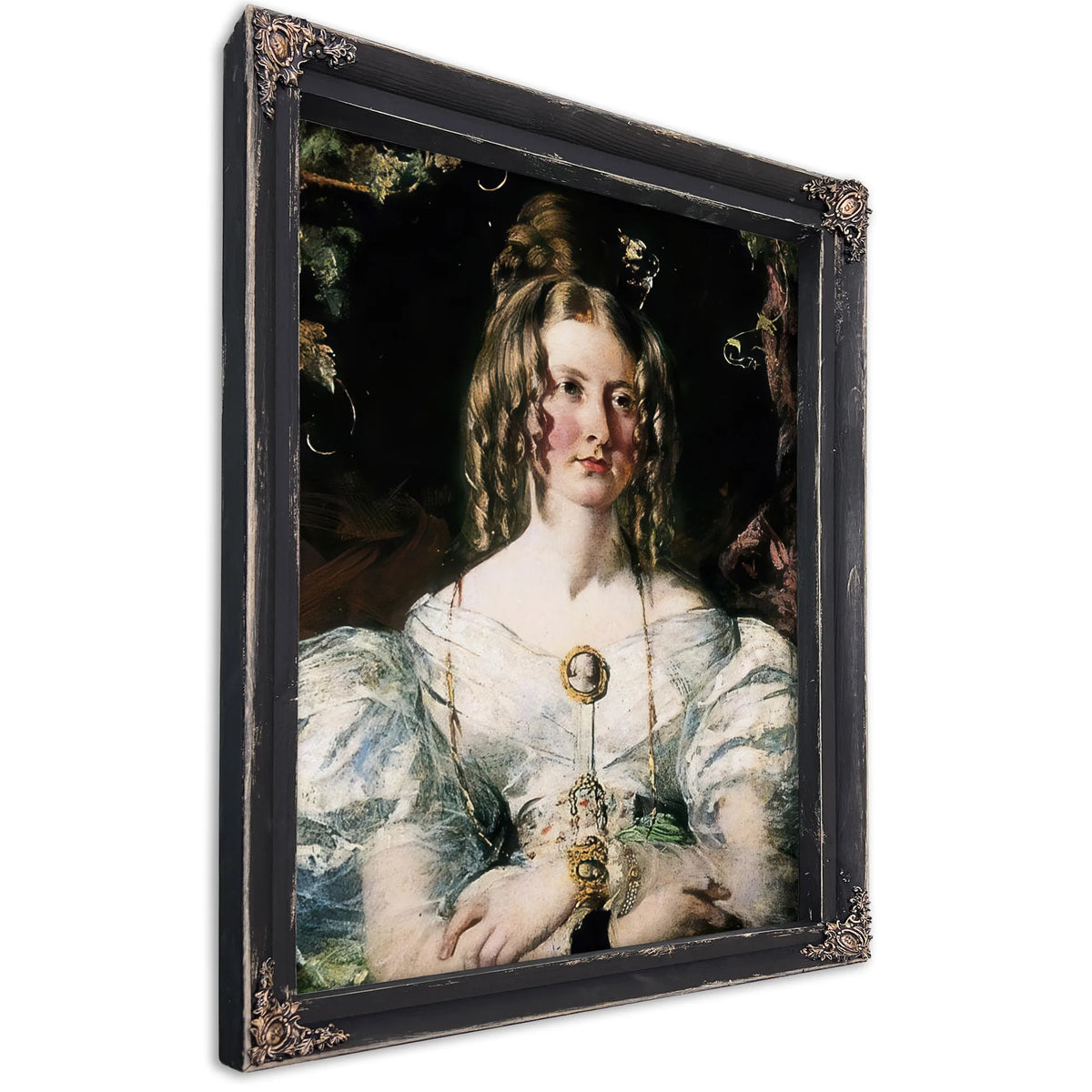 Miss Elizabeth Potts By William Etty Fine Art Print