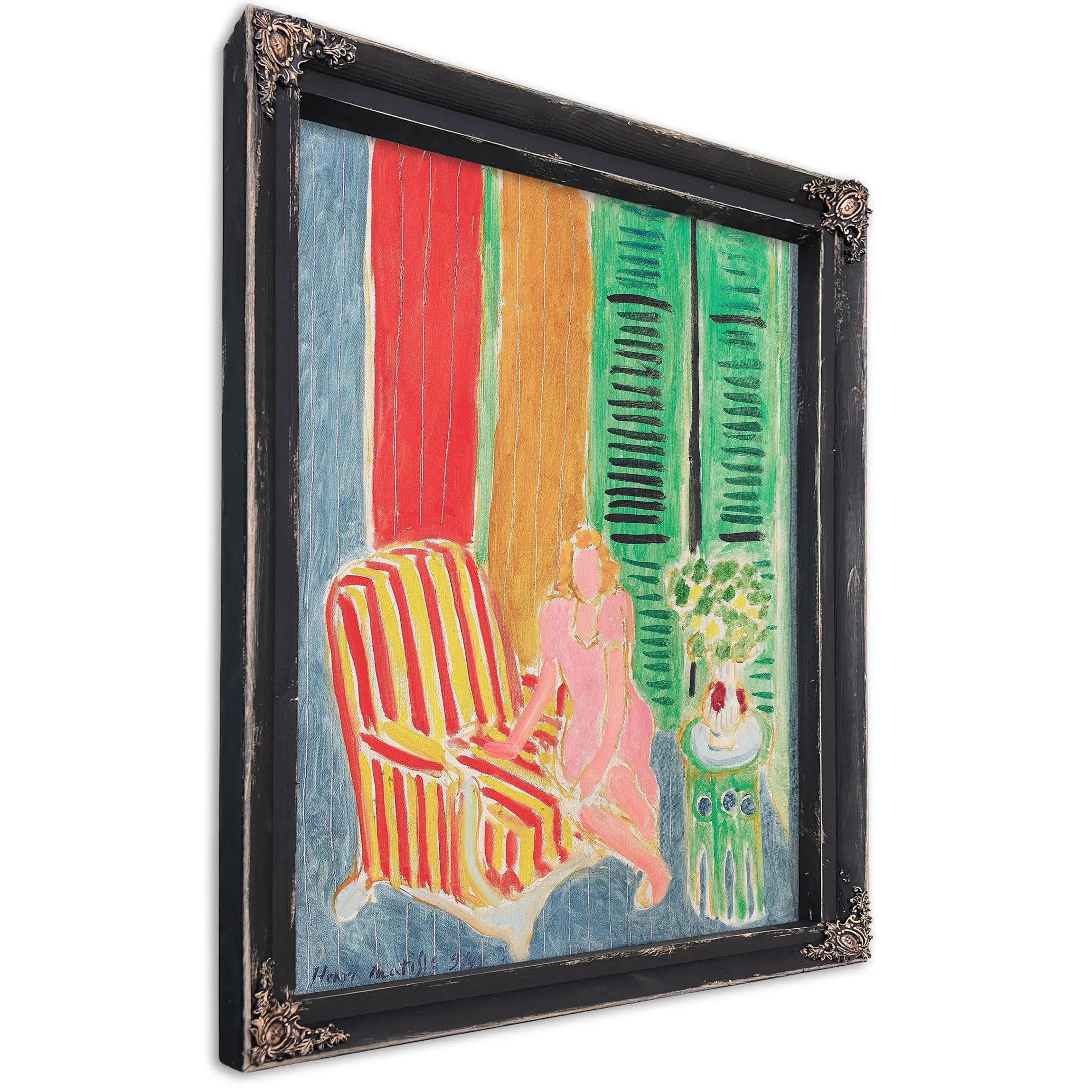 Woman Before An Aquarium by Henri Matisse