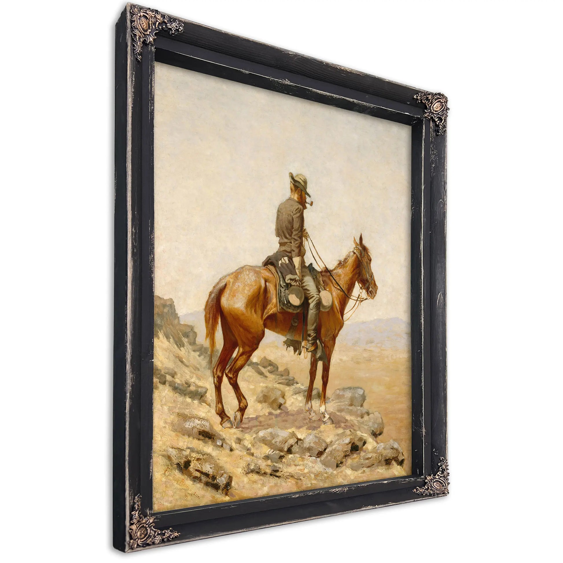 The Lookout A by Frederic Remington