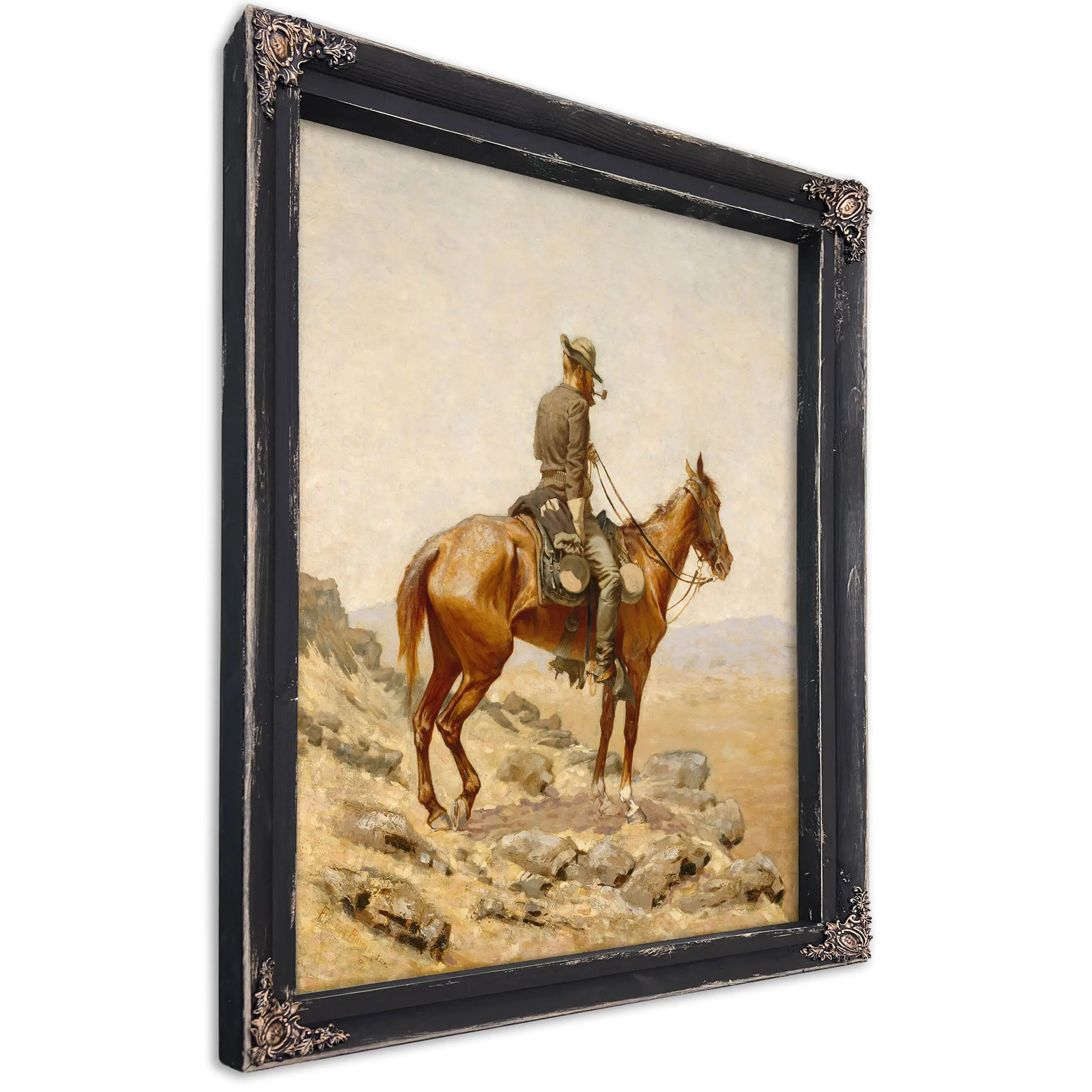 The Lookout A by Frederic Remington