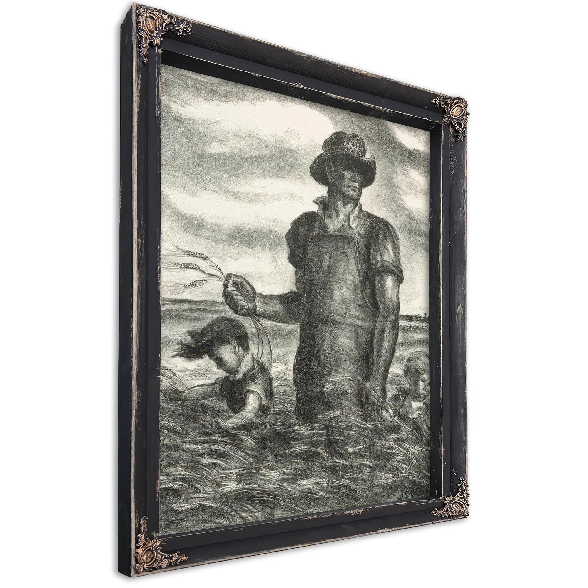 Our Good Earth (C. 36), 1942 By John Steuart Curry Fine Art Print