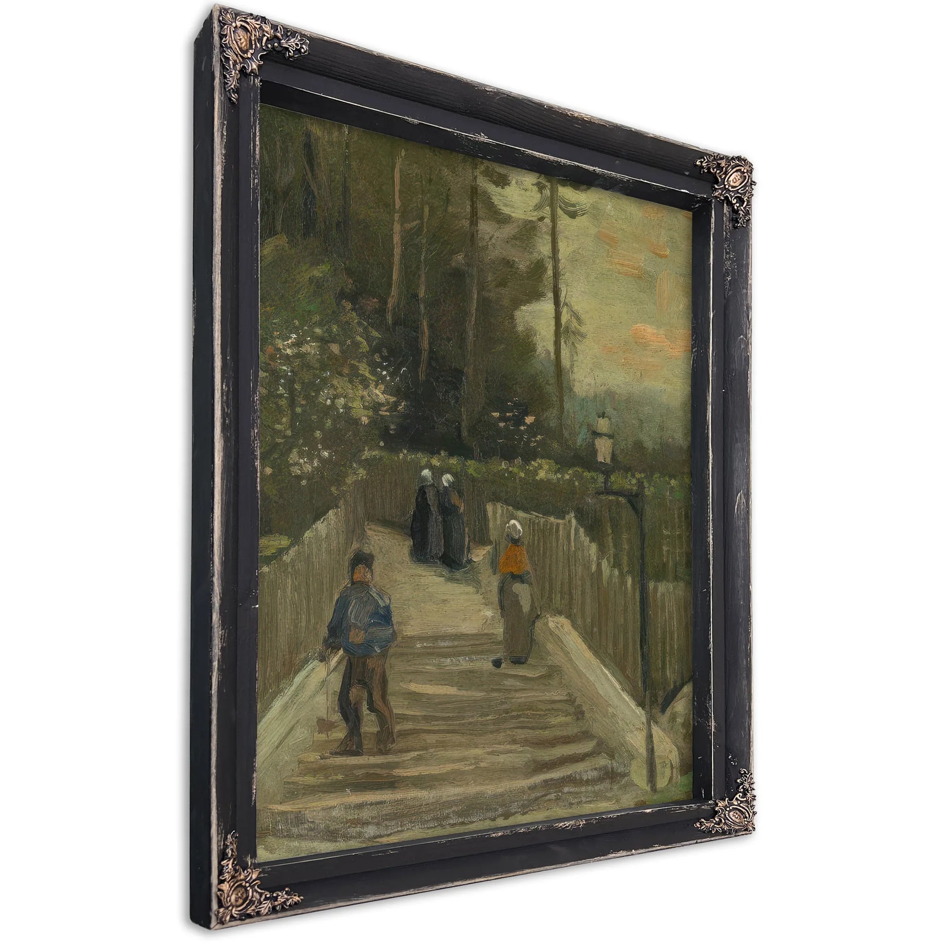 Path In Montmartre By Vincent Van Gogh Fine Art Print