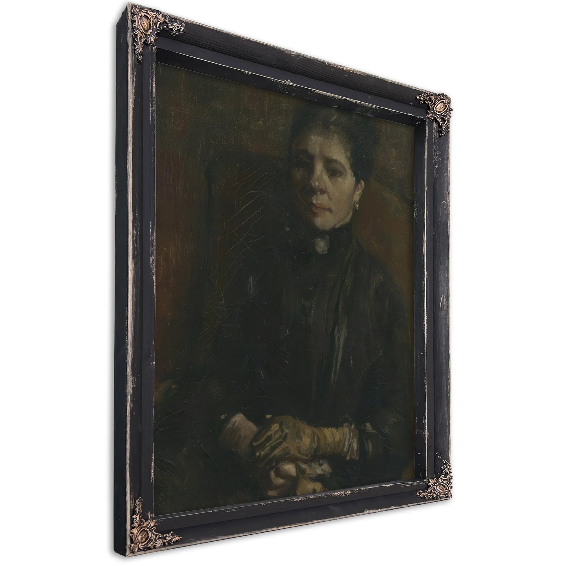 Portrait Of A Woman 2 By Vincent Van Gogh Fine Art Print