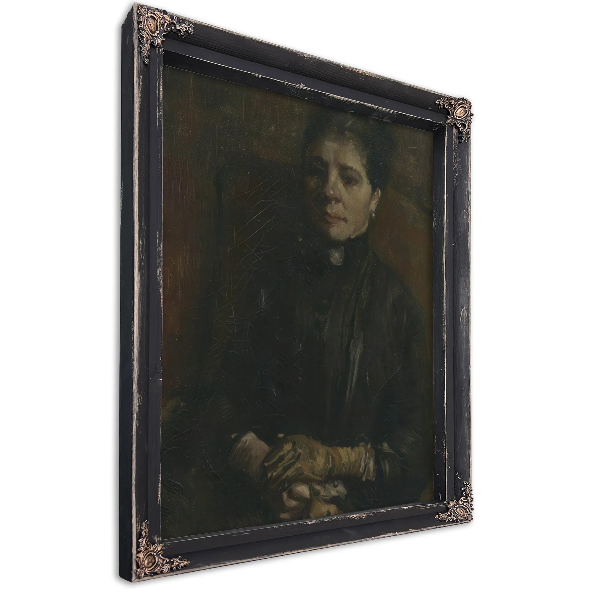 Portrait Of A Woman 2 By Vincent Van Gogh Fine Art Print