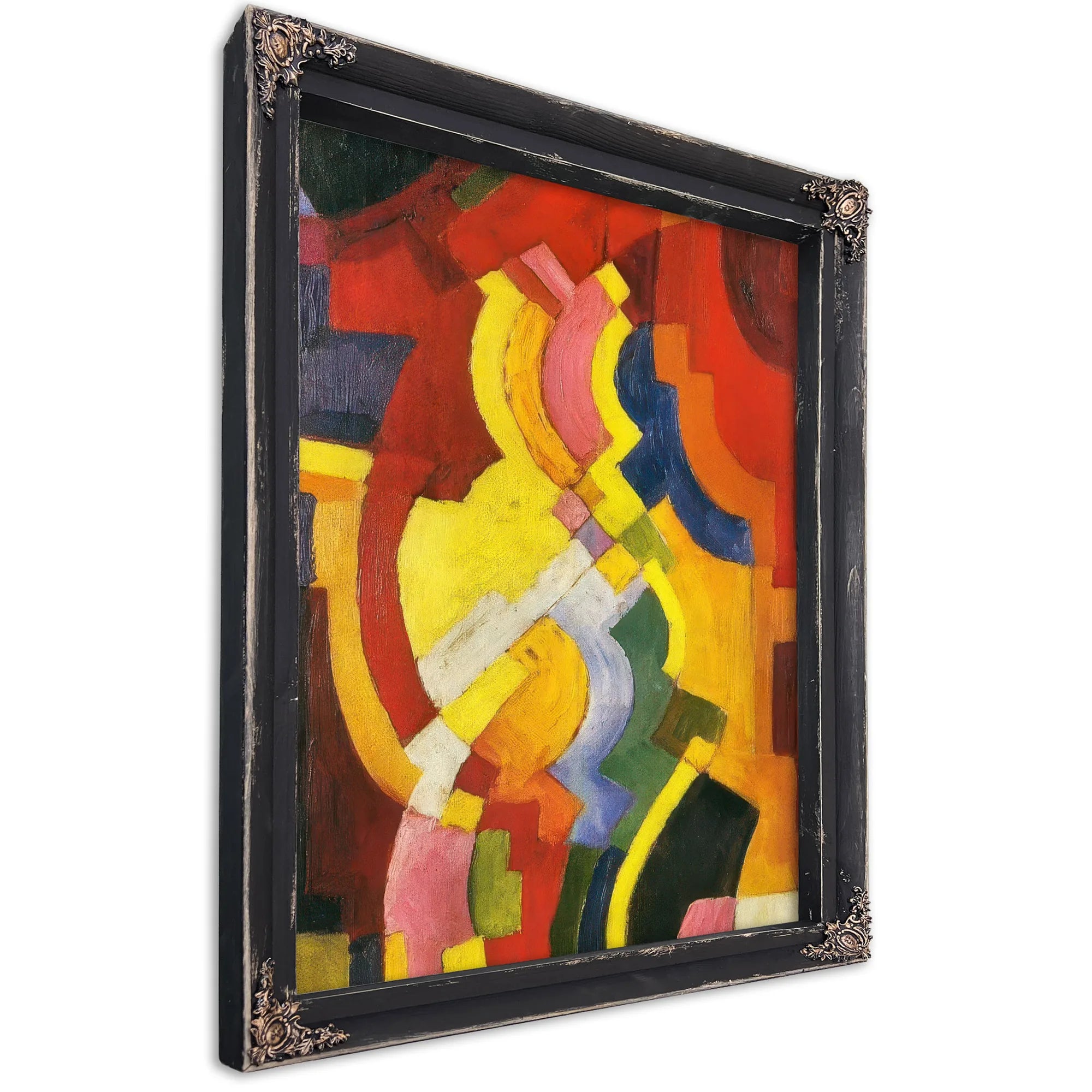 Coloured Forms Iii By August Macke Fine Art Print