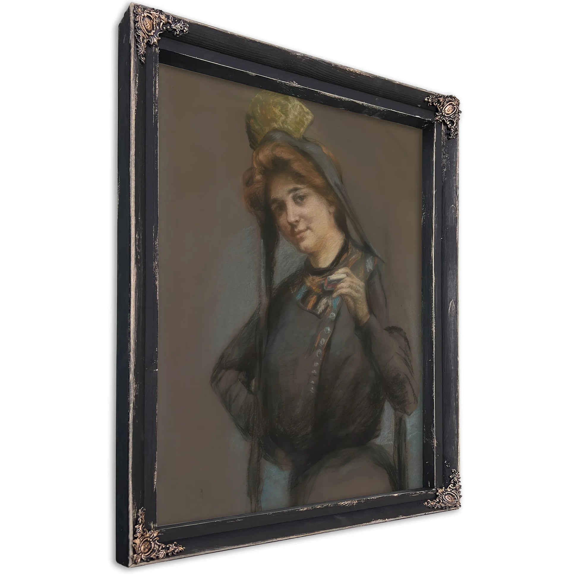Cigarettev By Alice Pike Barney Fine Art Print