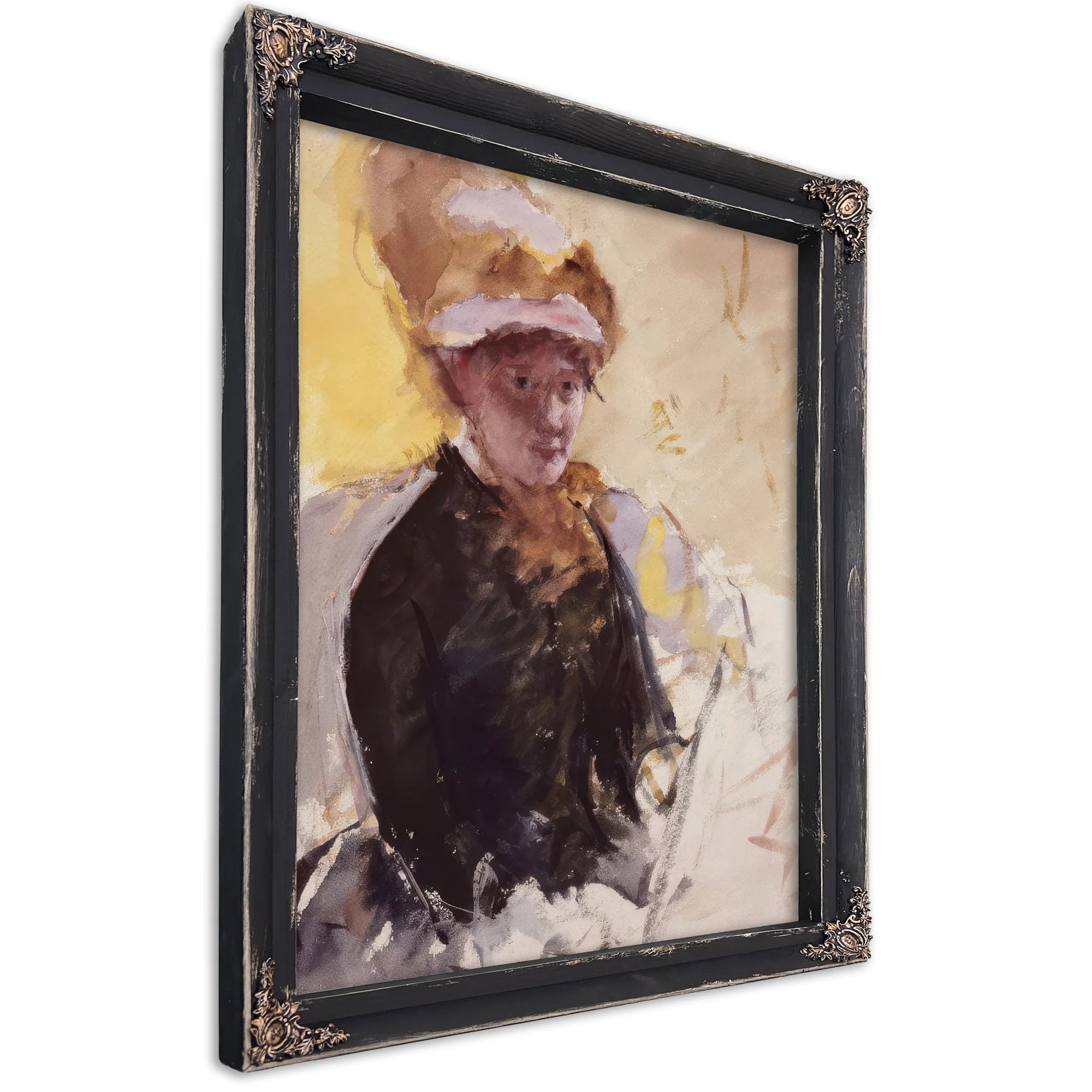 Self Portrait By Mary Cassatt Fine Art Print