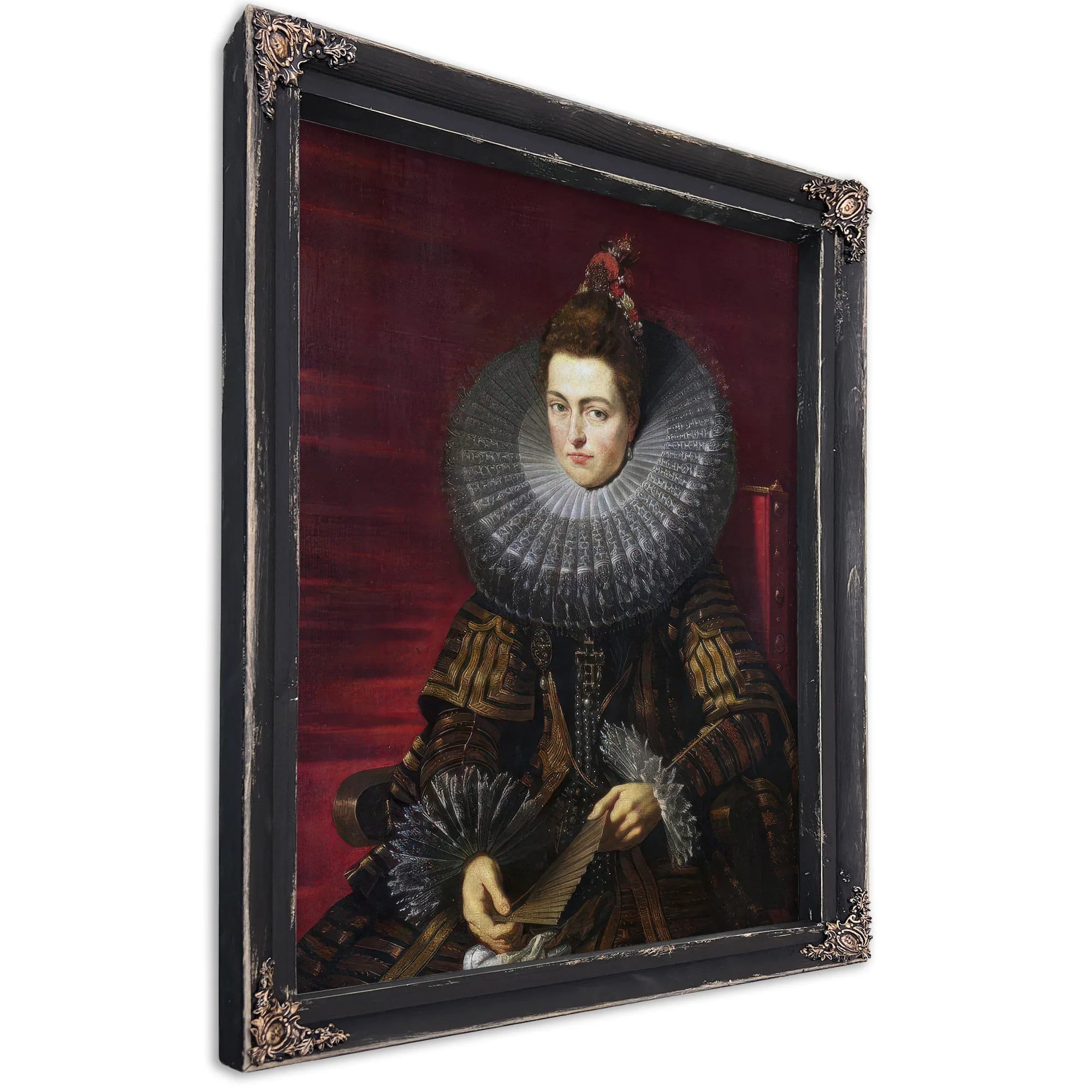 Infanta Isabella Clara Eugenia Regent Of The Netherlands By Peter Paul Rubens Fine Art Print