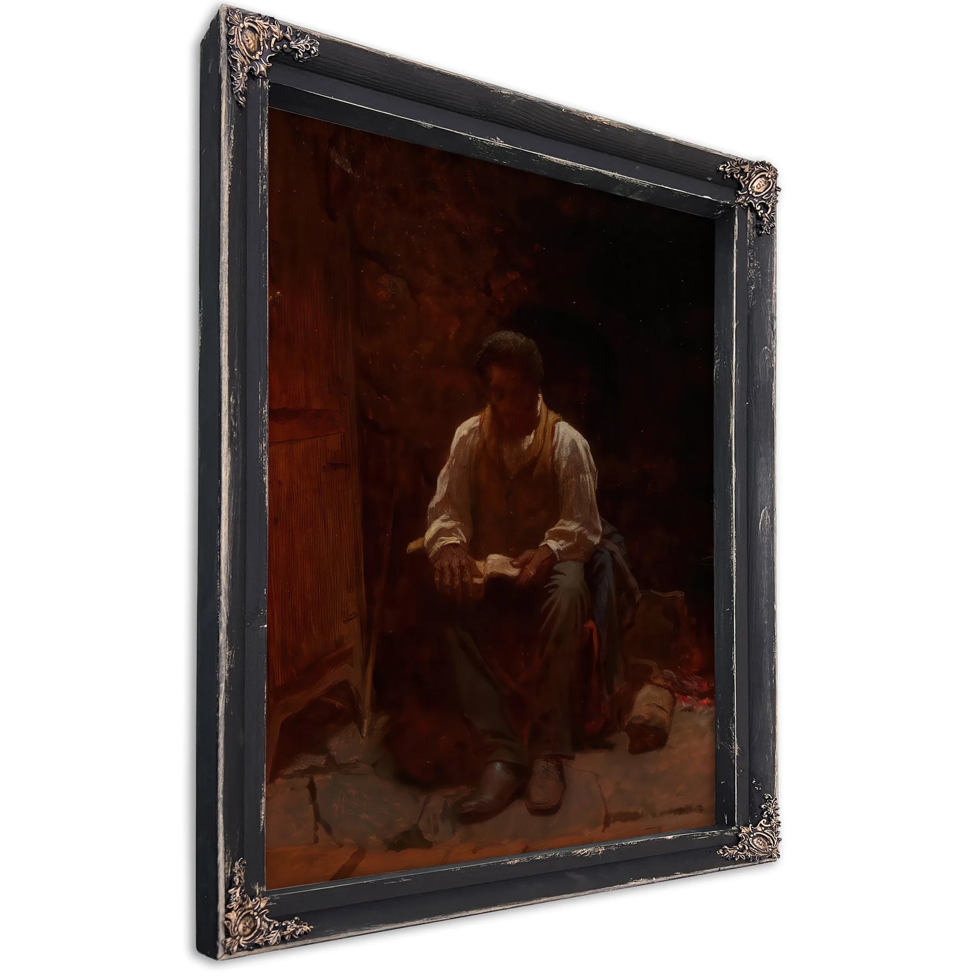 The Lord Is My Shepherd by Eastman Johnson Fine Art Print