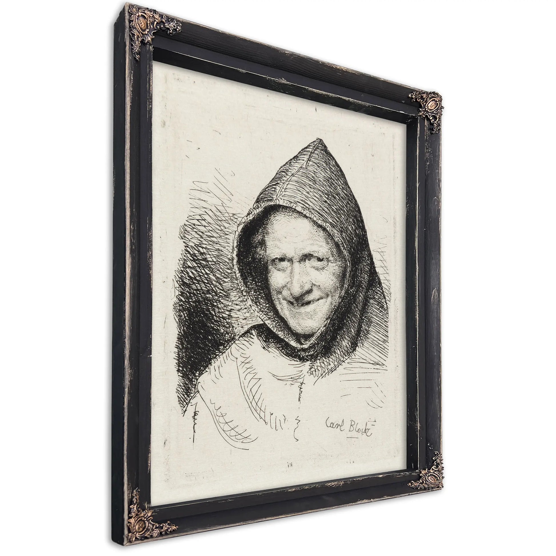 Leende Munk by Carl Bloch