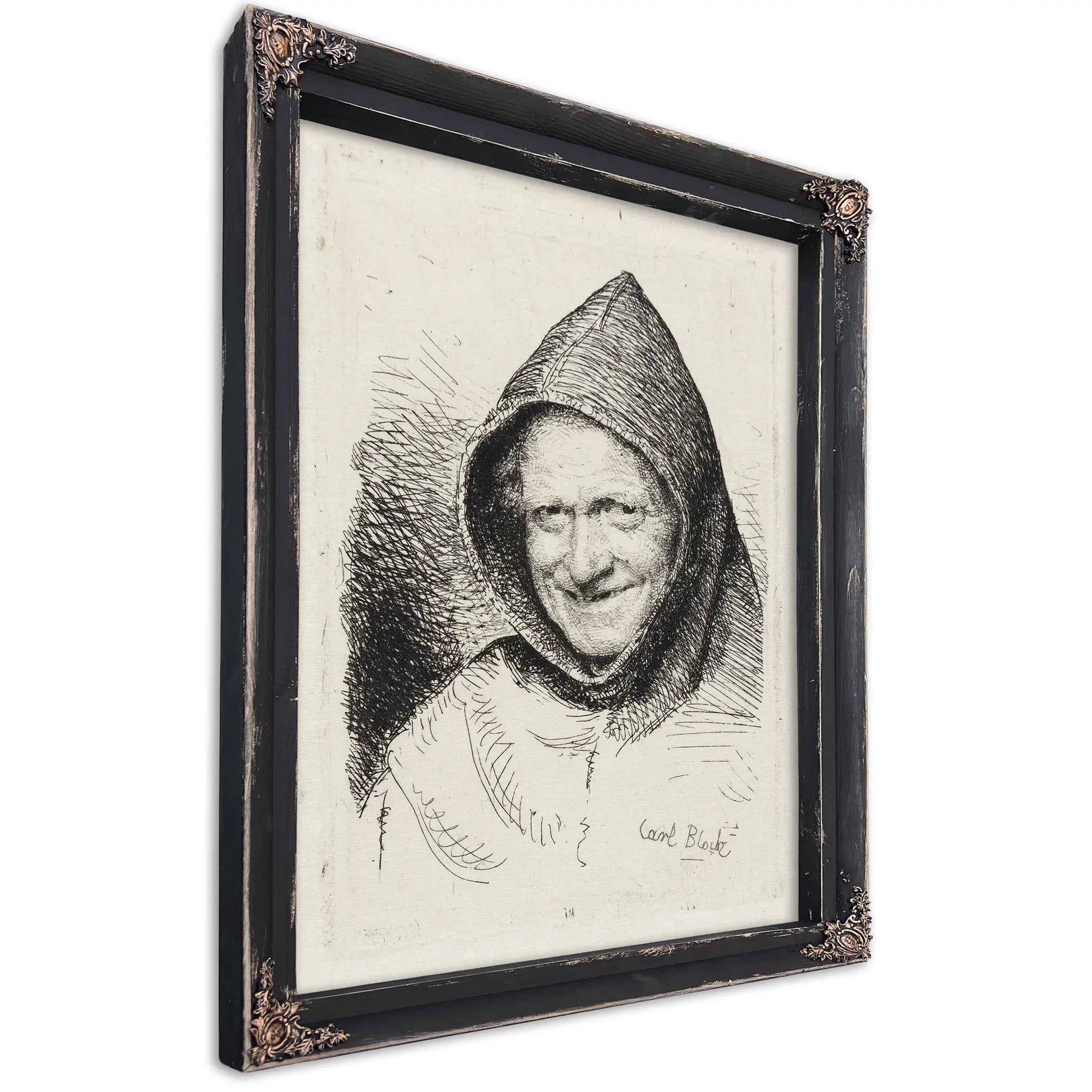 Leende Munk by Carl Bloch