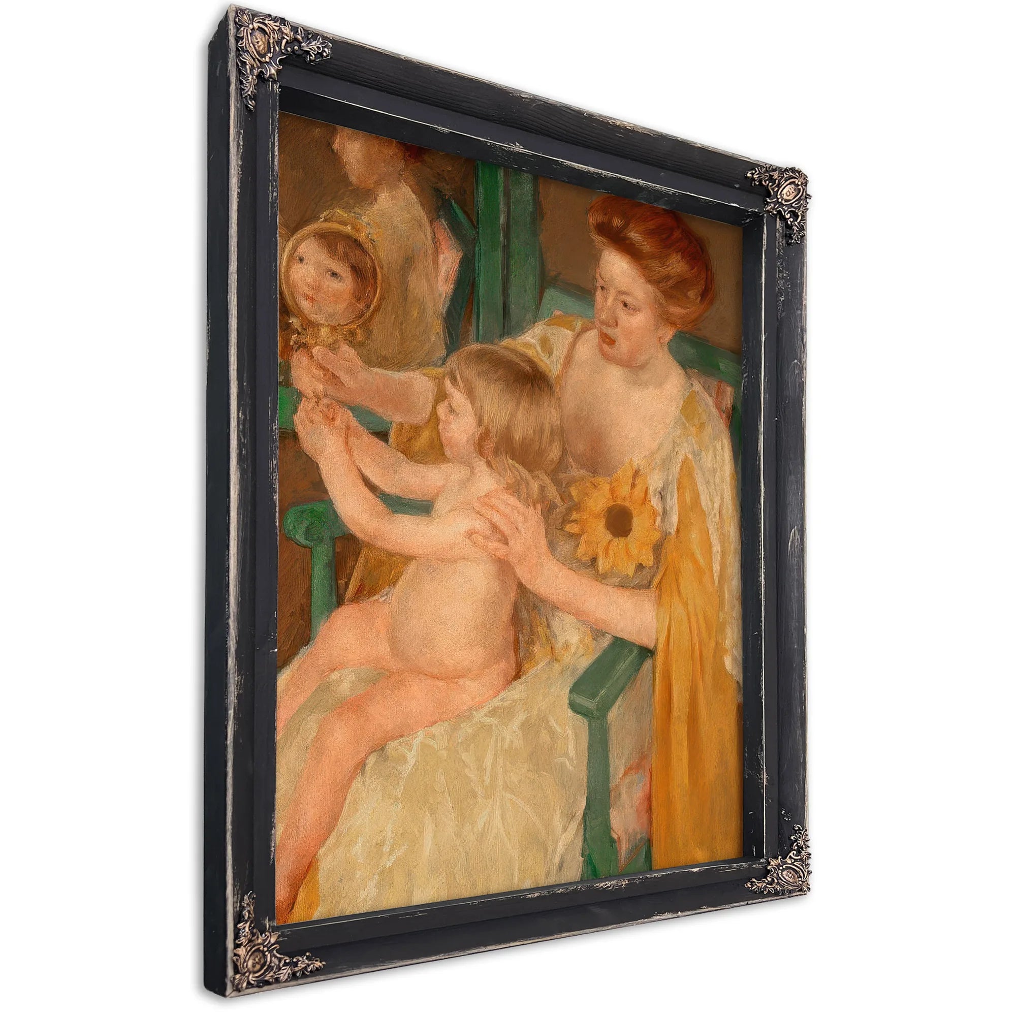 Mother And Child By Mary Cassatt Fine Art Print