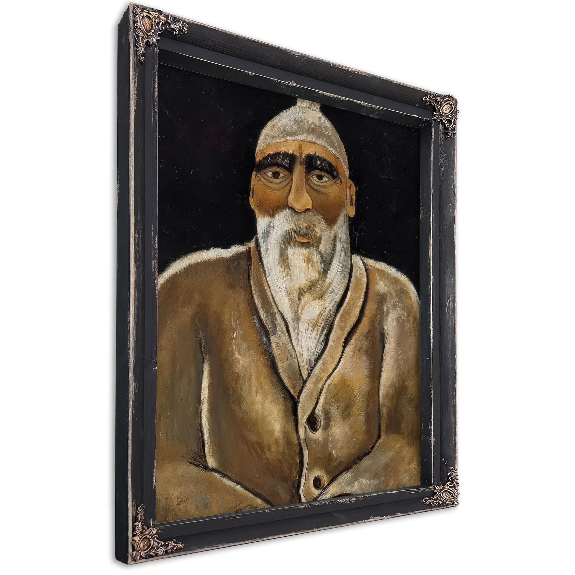 Portrait Of Alber Pinkham Ryder By Marsden Hartley Fine Art Print