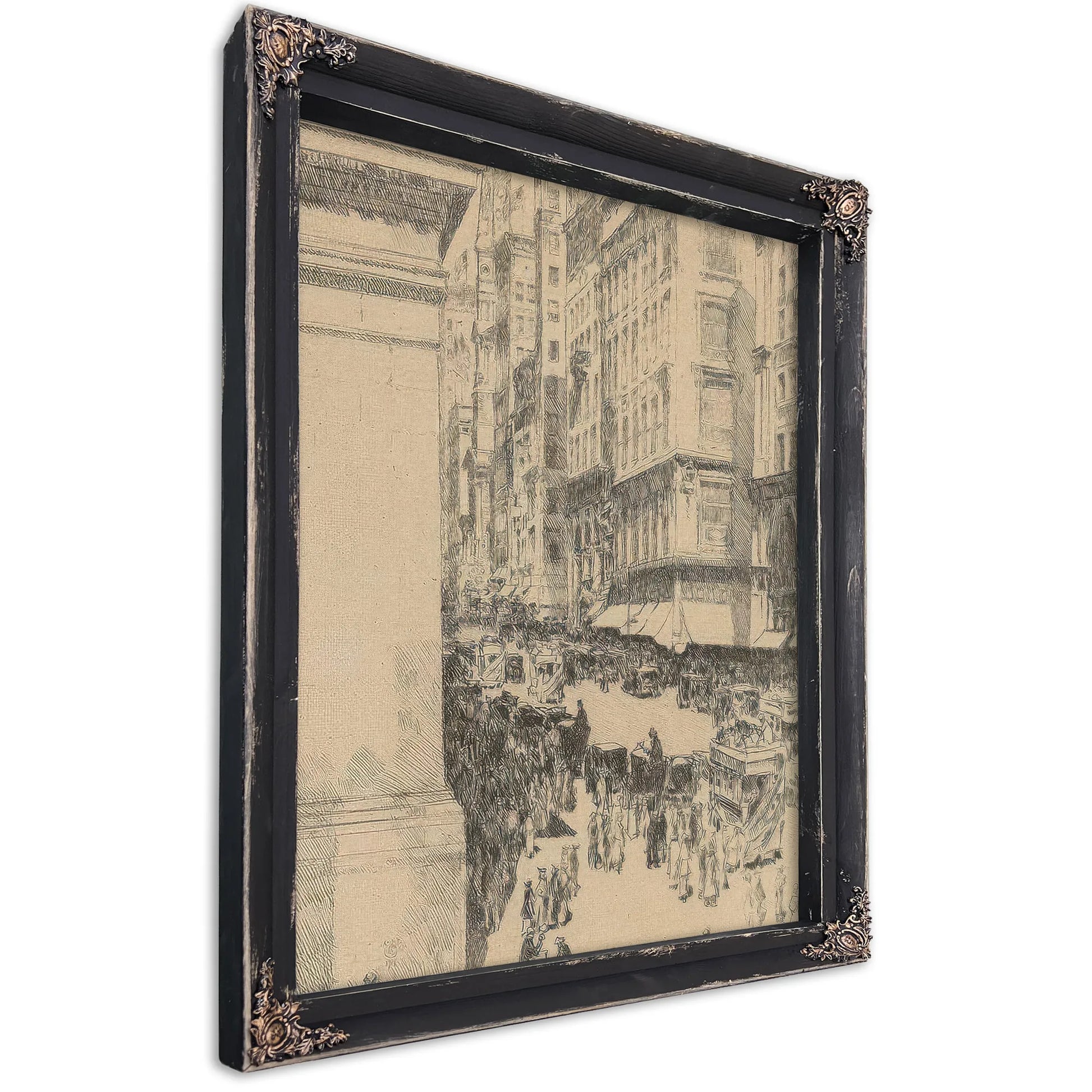 Fifth Avenue At Noon (Cortissoz & Clayton 77) By Childe Hassam Fine Art Print