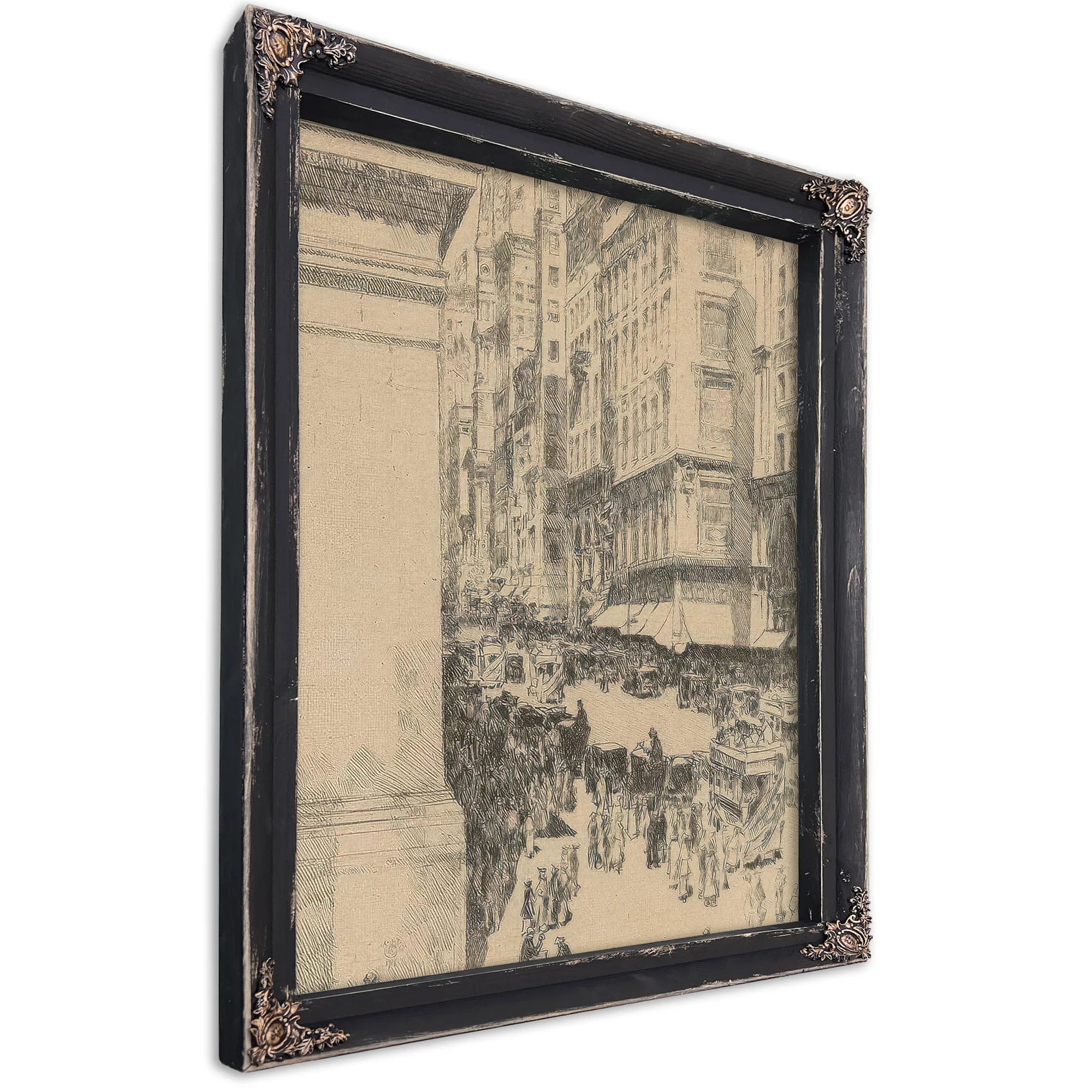 Fifth Avenue At Noon (Cortissoz & Clayton 77) By Childe Hassam Fine Art Print