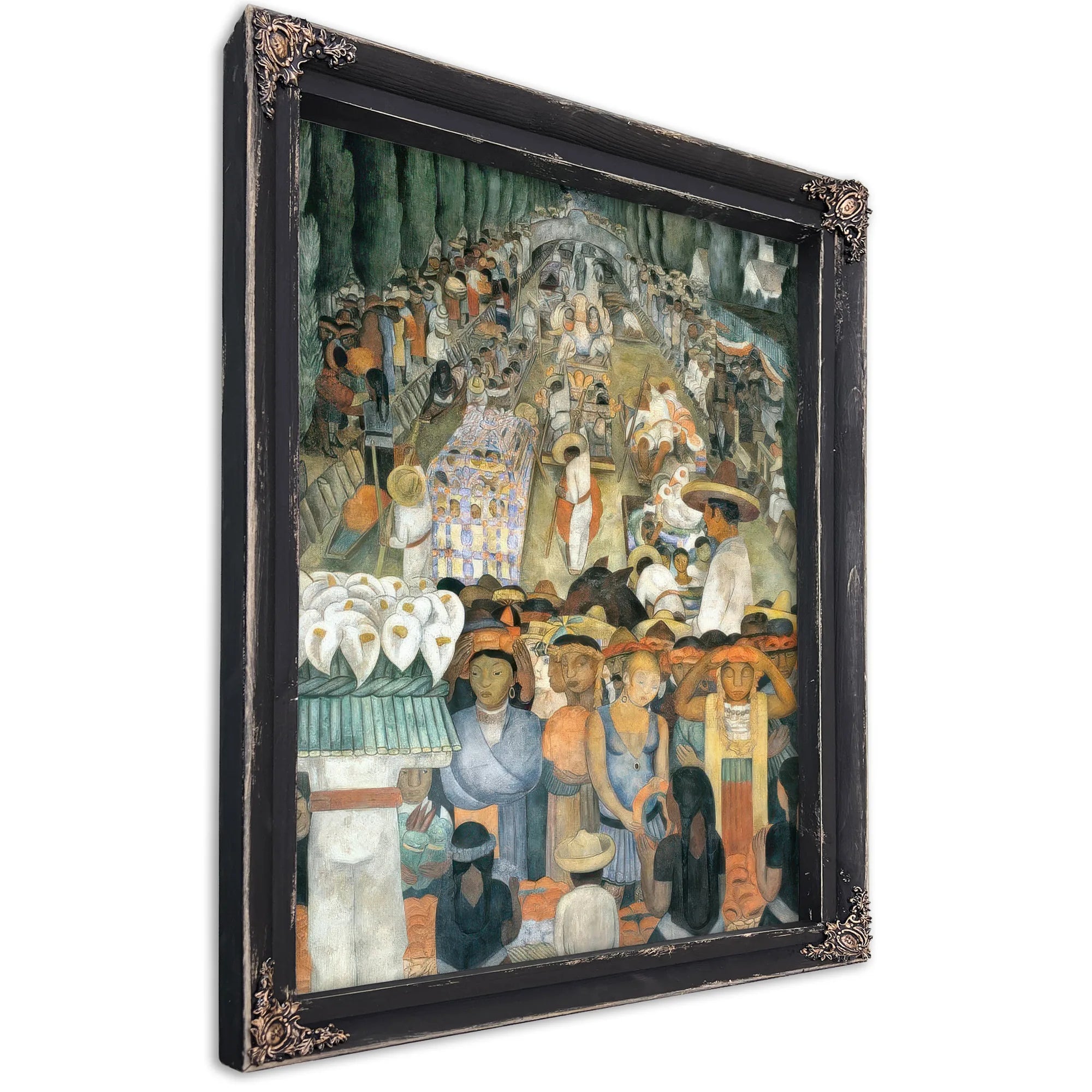 Santa Anita By Diego Rivera Fine Art Print