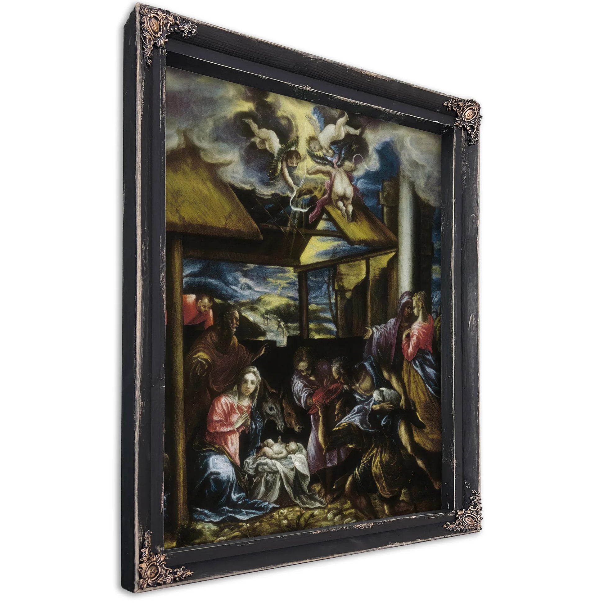 Adoration Of The Shepherds By El Greco Fine Art Print