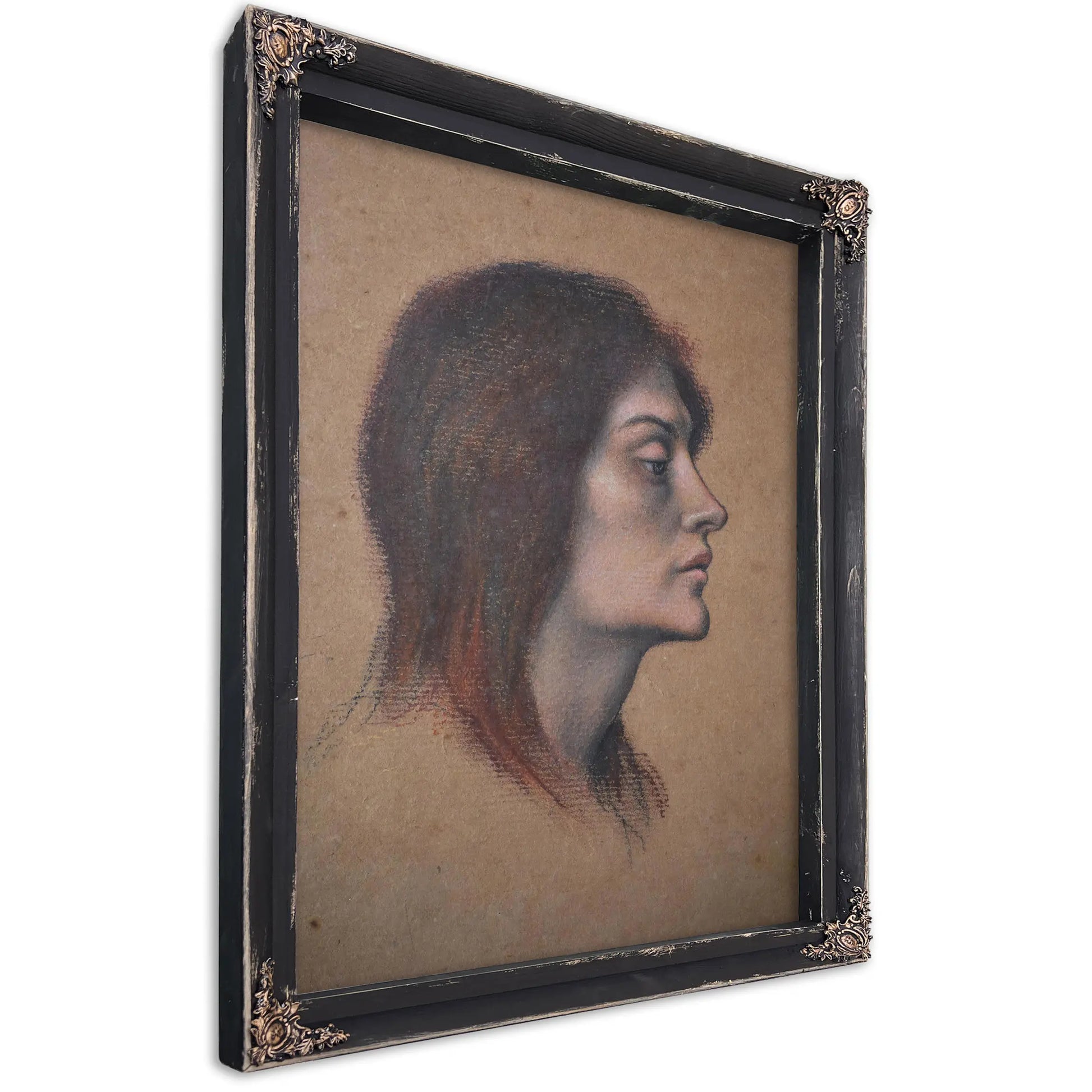 Study Of A Female Head For The Love Potion by Evelyn De Morgan