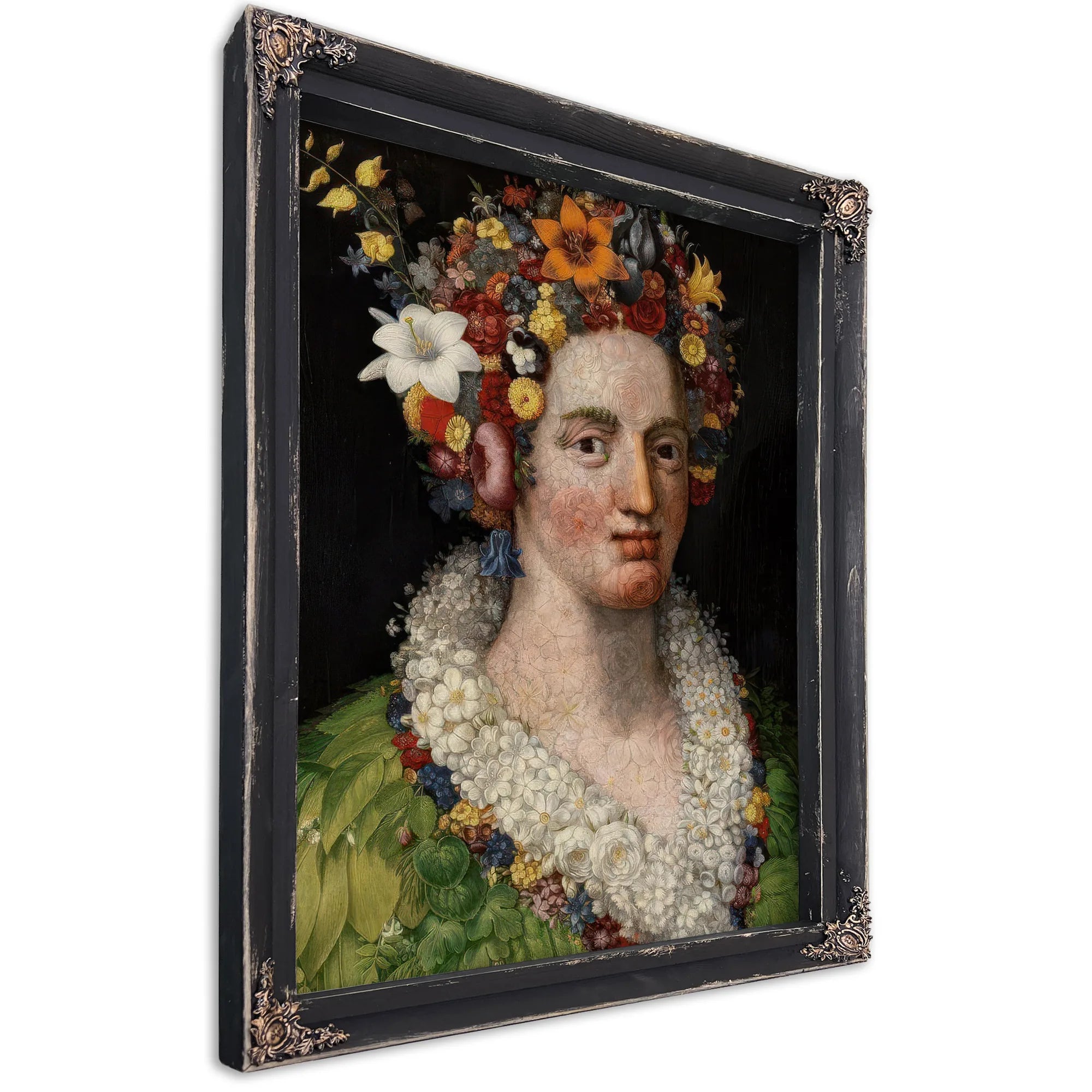 Flora 1589 By Giuseppe Arcimboldo Fine Art Print