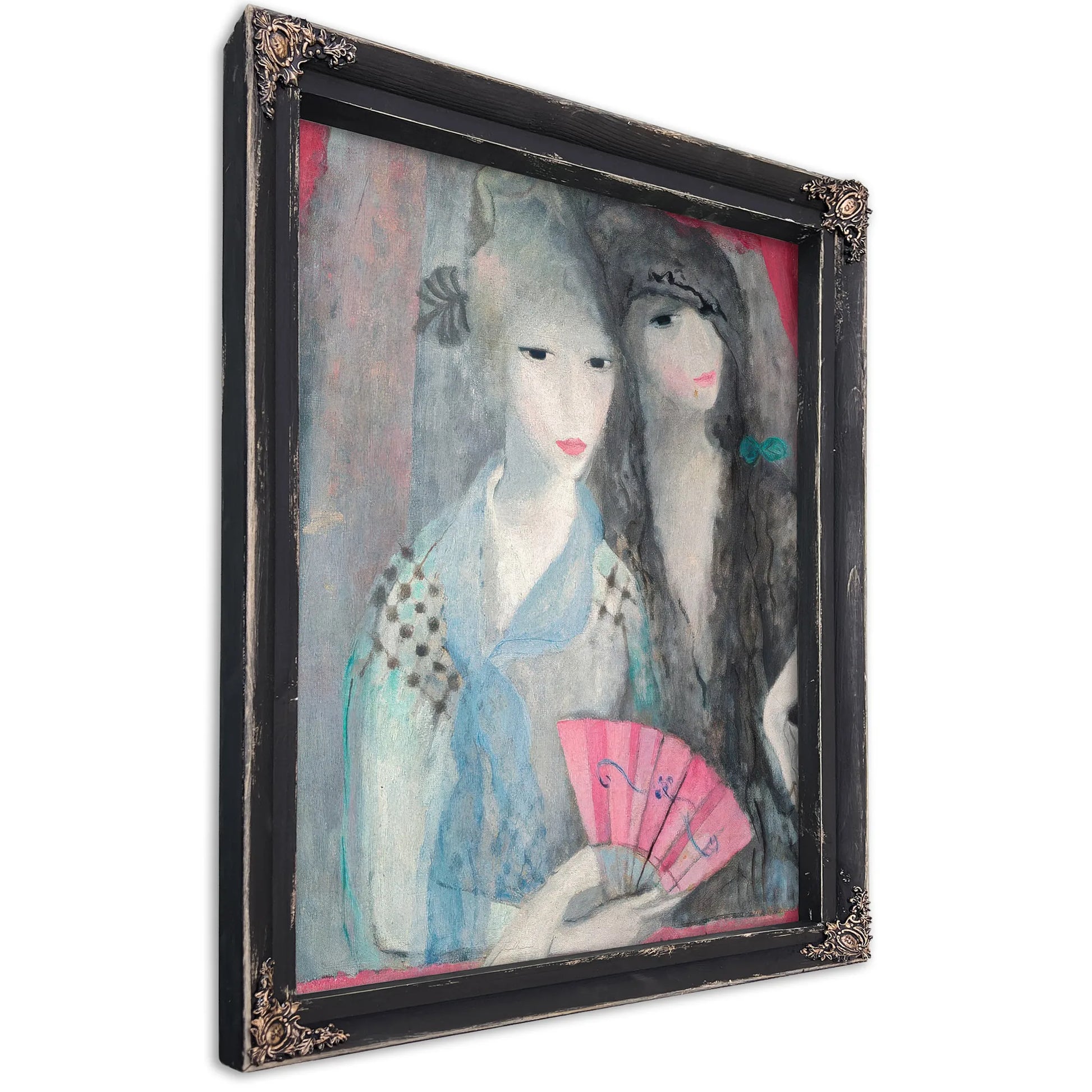 Two Spanish Girls 1915 By Marie Laurencin Fine Art Print