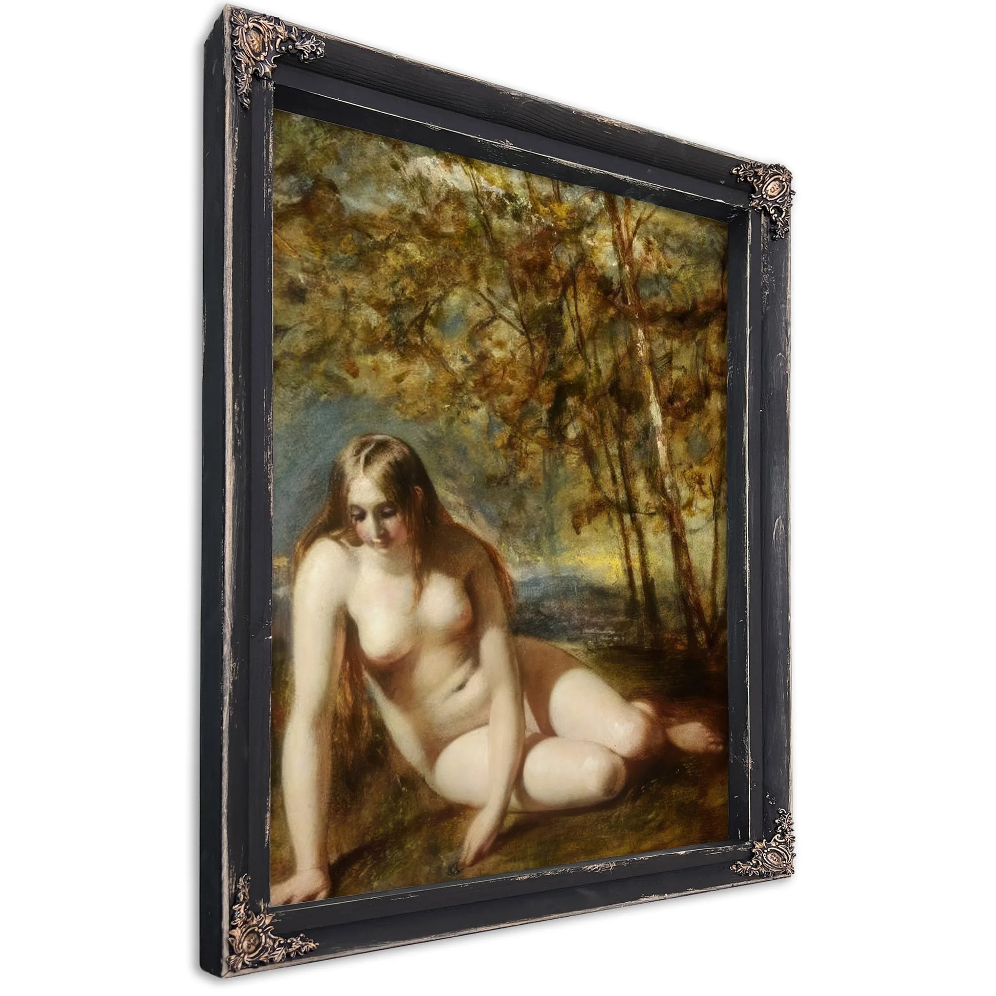 Eve At The Fountain By William Etty Fine Art Print