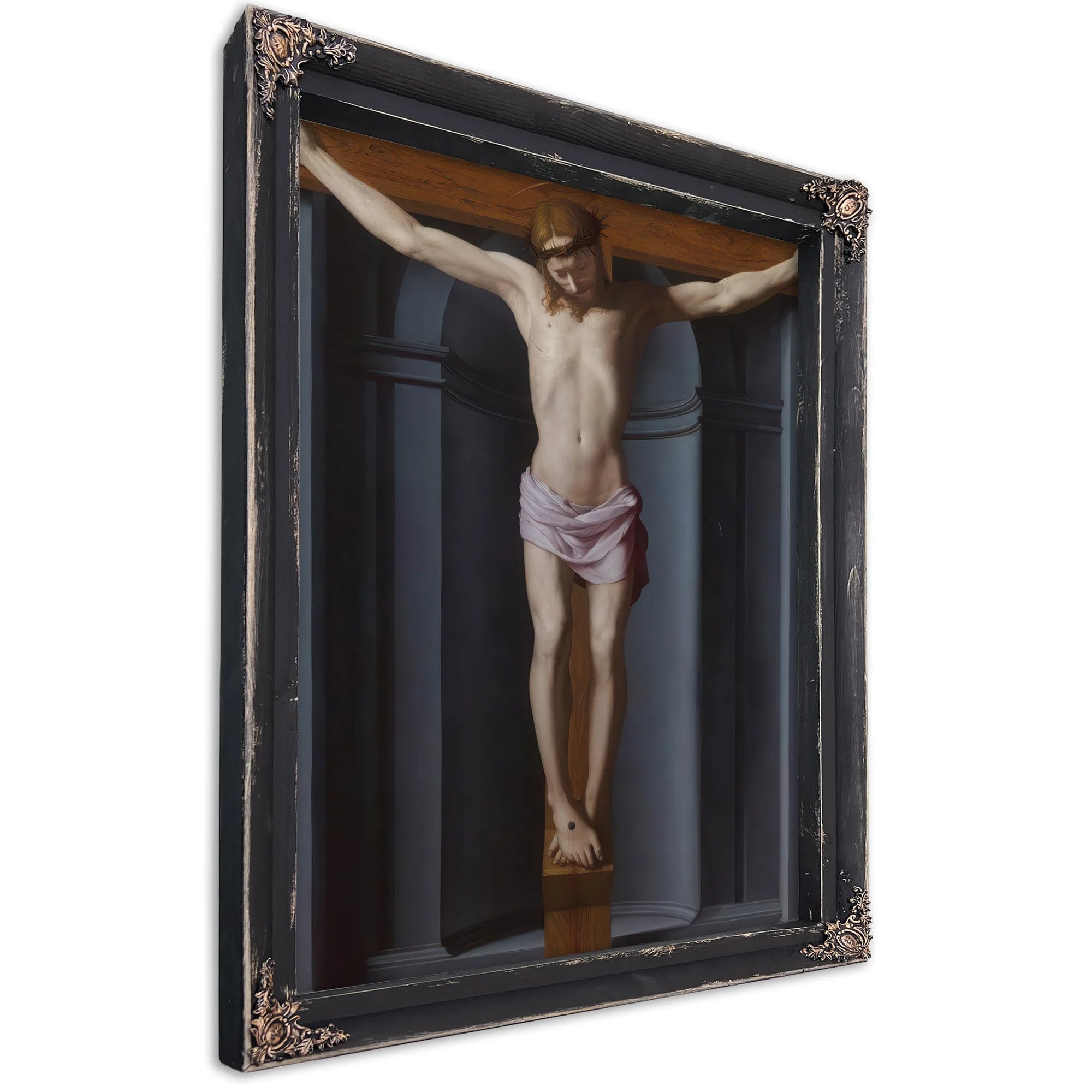 Crucified Christ 1545 145X115Cm Mannerism Musee Des Beaux Arts Jules Cheret By Agnolo Bronzino Fine Art Print