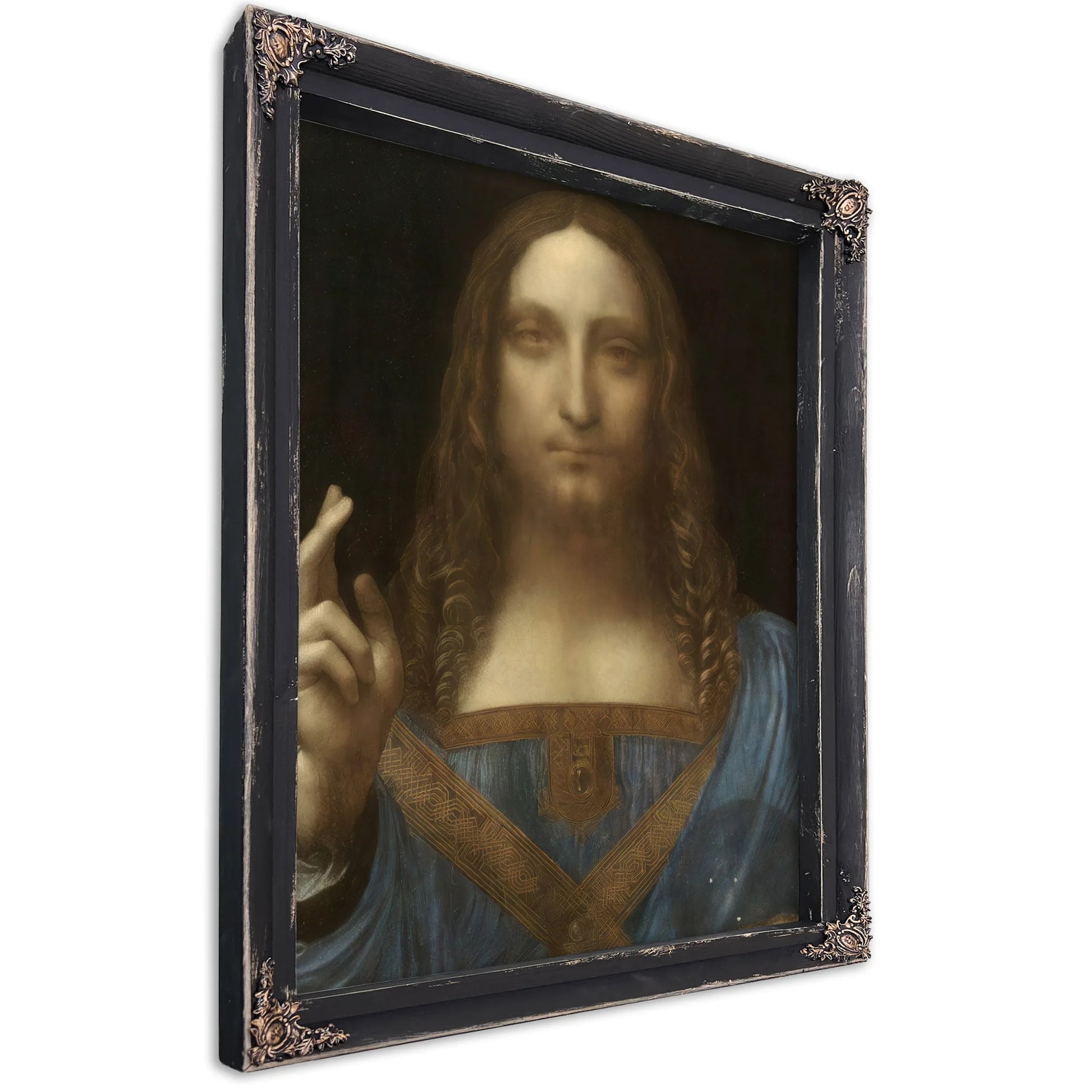 Salvator Mundi By Leonardo Da Vinci Fine Art Print
