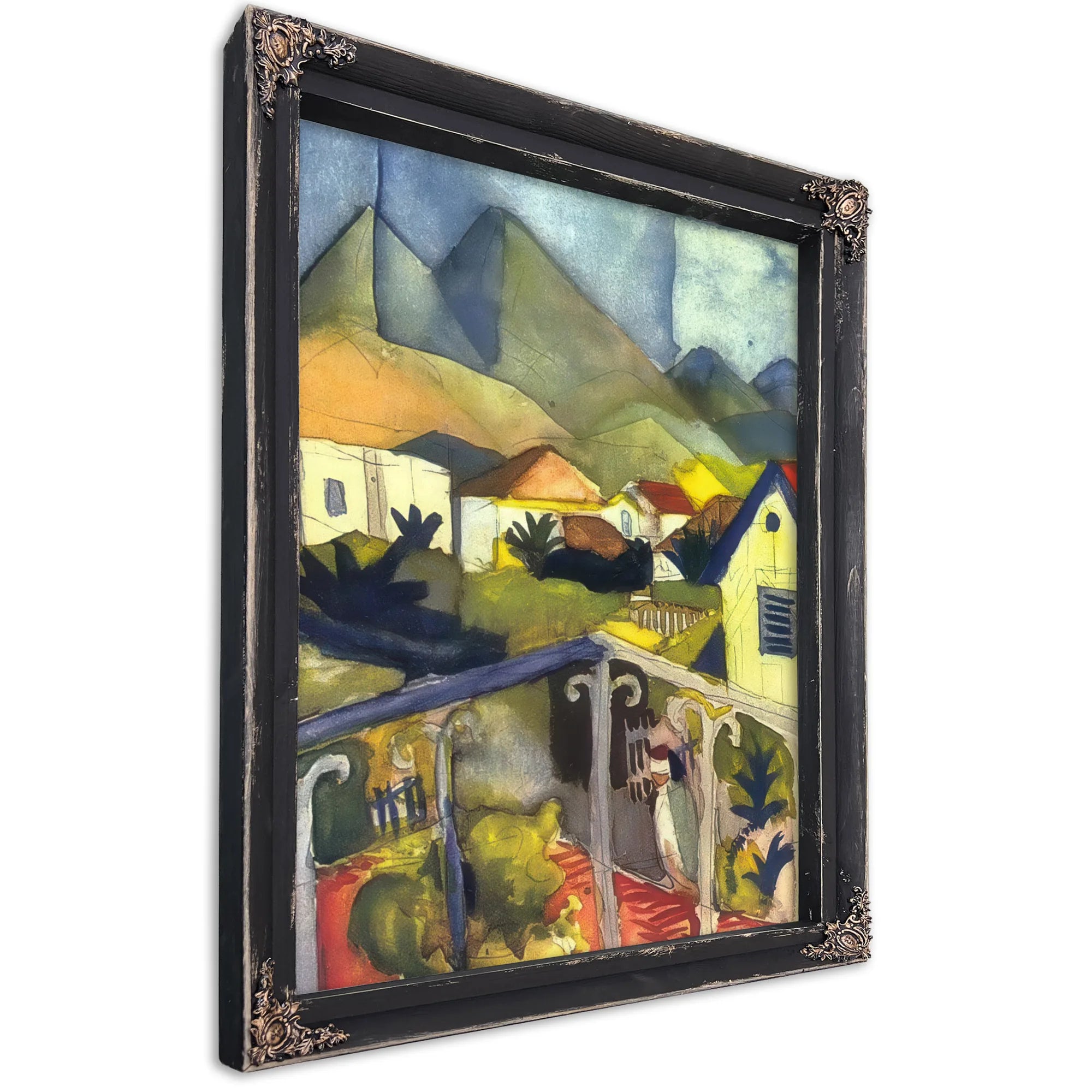 St Germain In Tunis By August Macke Fine Art Print