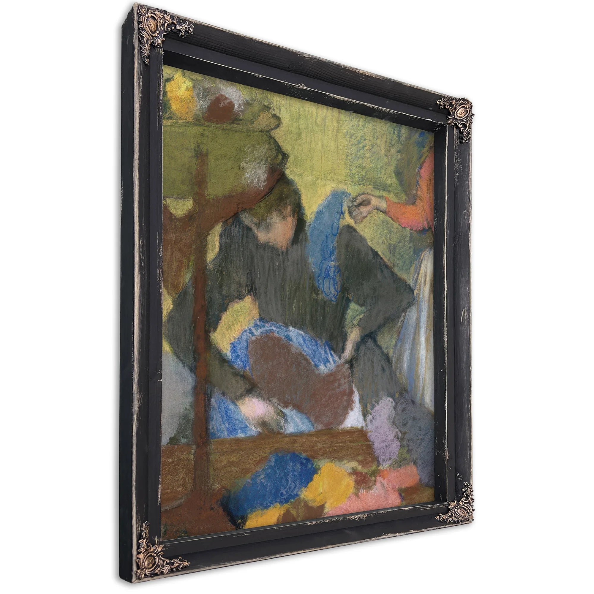 At The Milliner's By Edgar Degas Fine Art Print