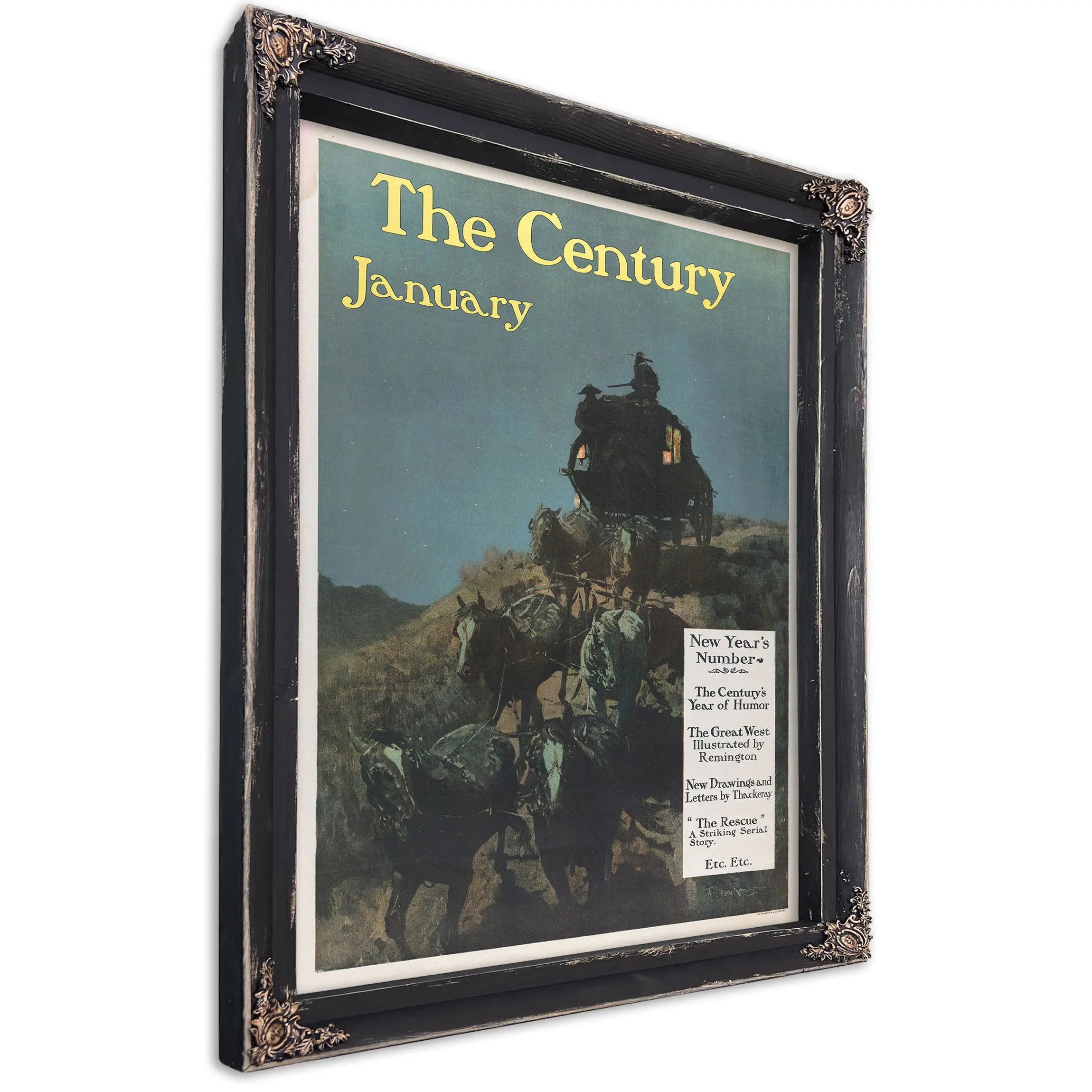 The Century New Years Number January by Frederic Remington
