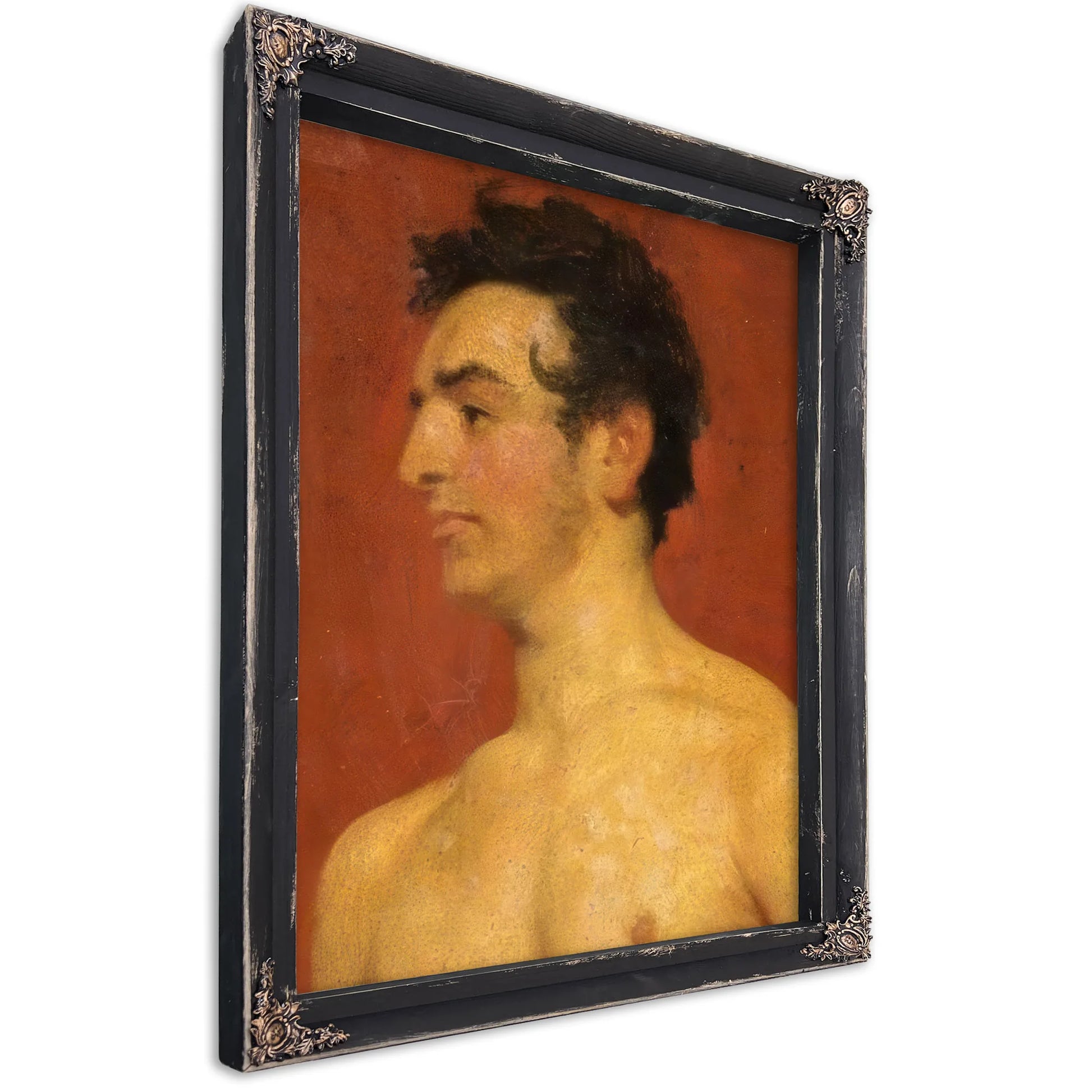 Portrait Of A Man By William Etty Fine Art Print